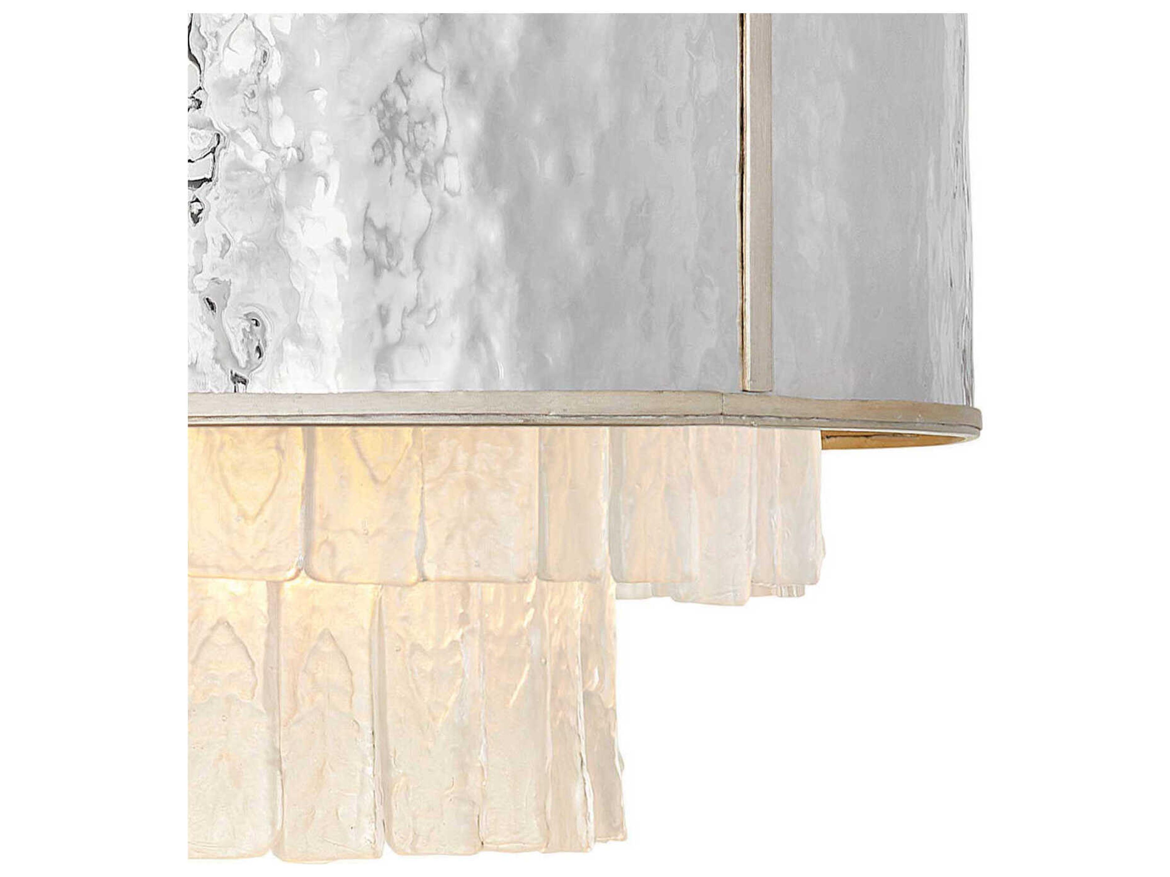 Fredrick Ramond Reverie 8-Light Champagne Gold Crystal Drum Pendant