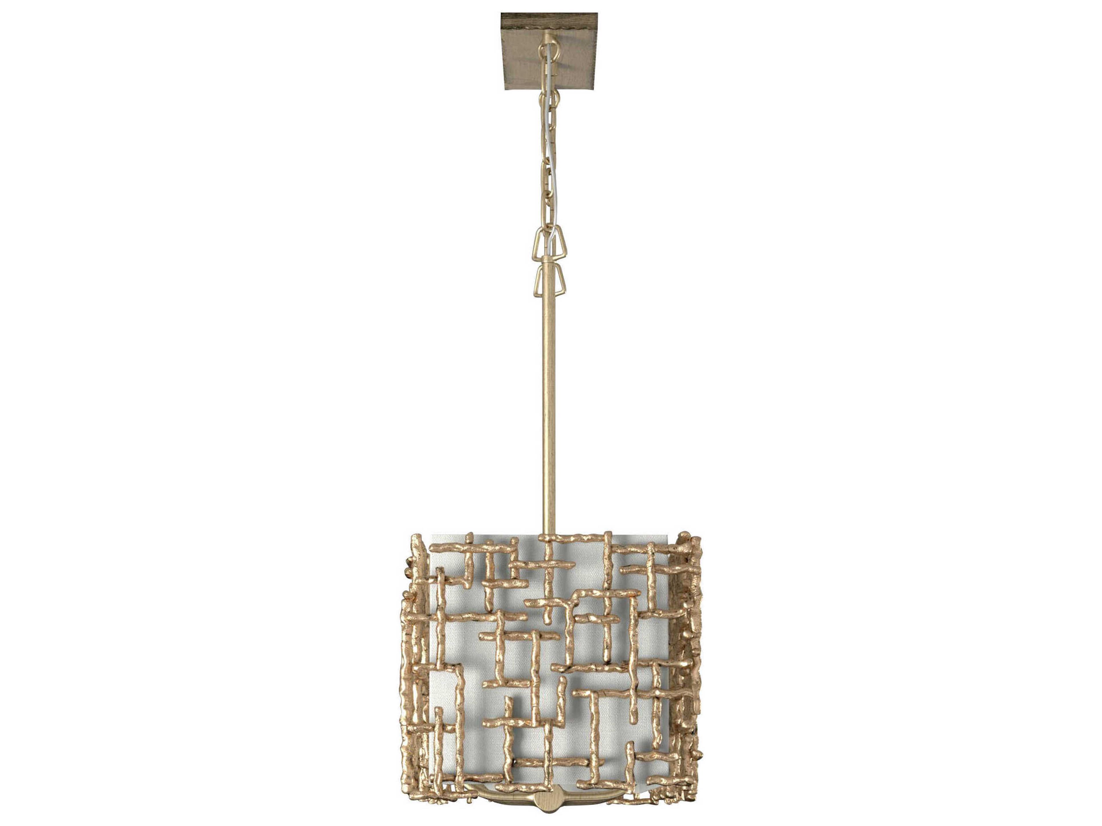 Fredrick Ramond Farrah 10-Light Burnished Gold Island Pendant