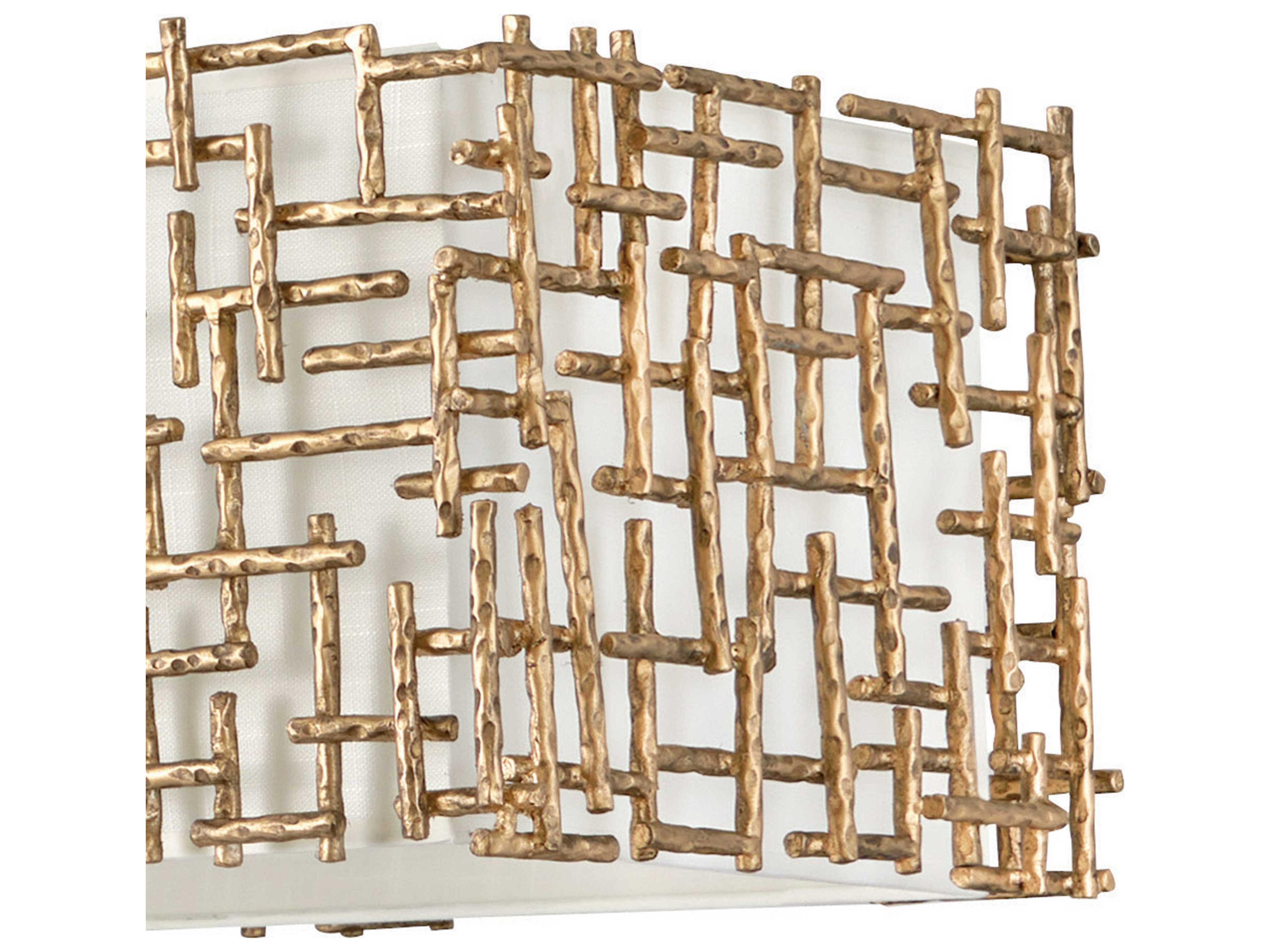 Fredrick Ramond Farrah 10-Light Burnished Gold Island Pendant