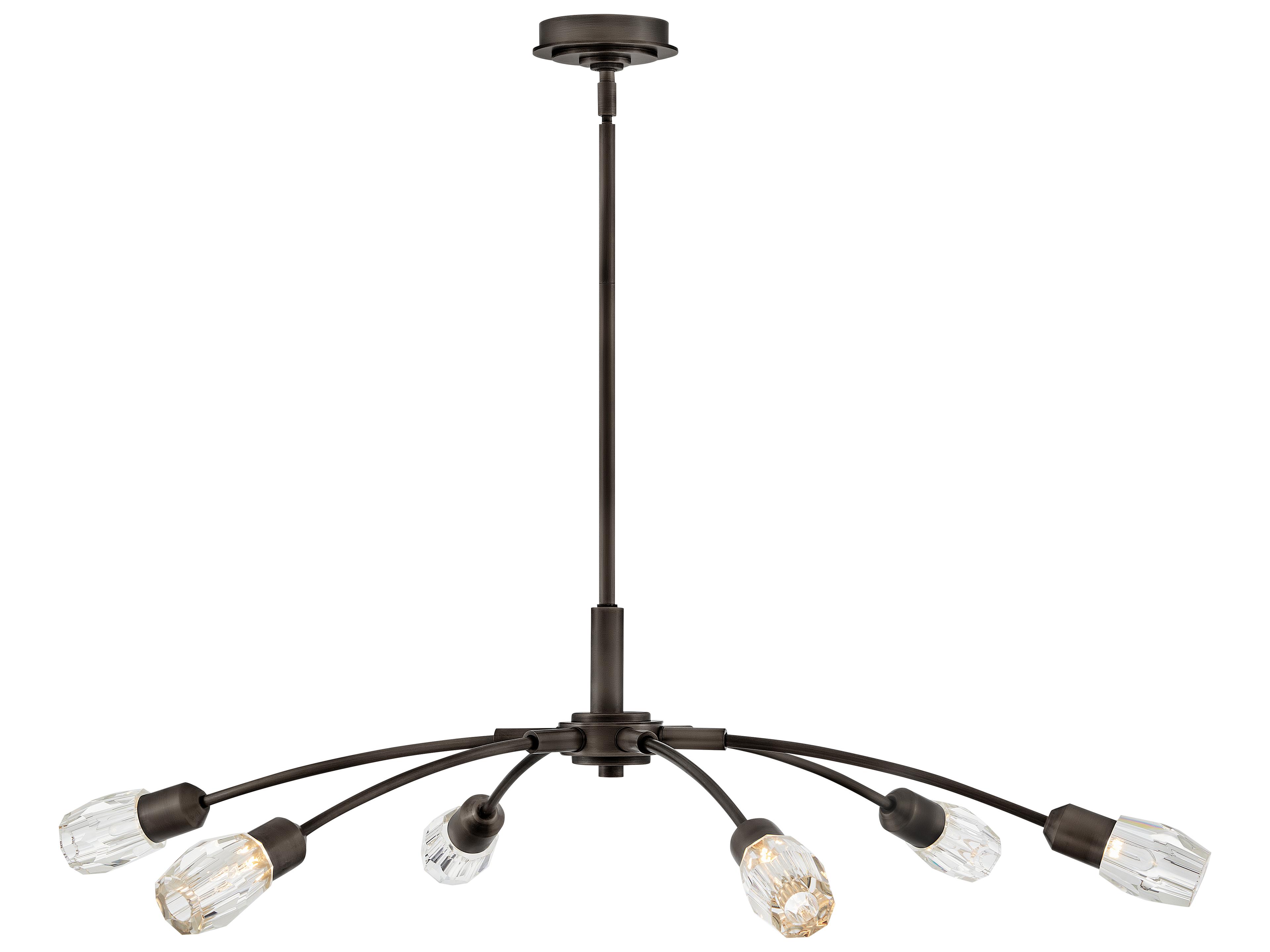 Atera 6-Light Black Oxide Chandelier