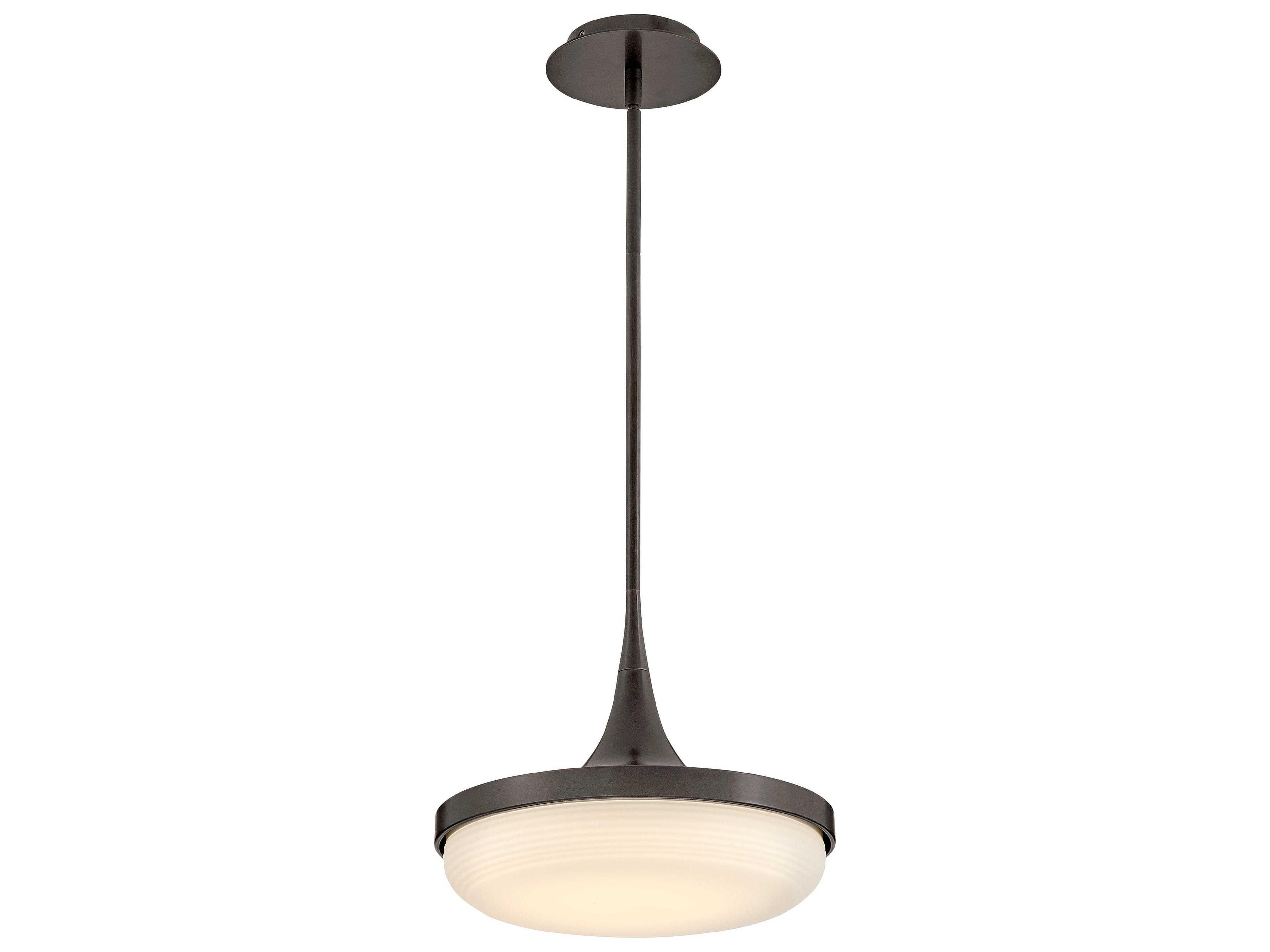 Fredrick Ramond Elsa Black Oxide Glass LED Pendant
