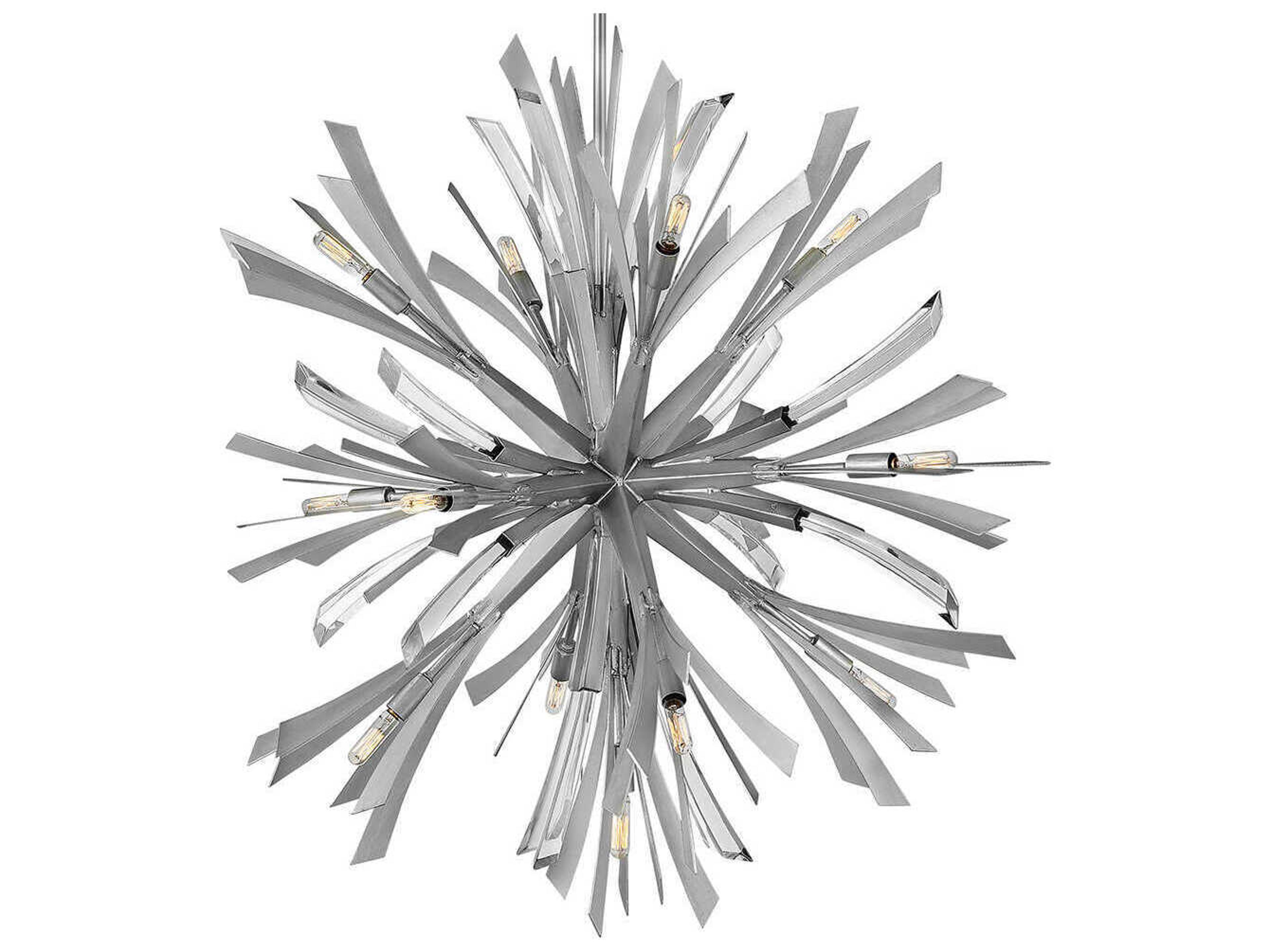 Fredrick Ramond Vida 13-Light Glacial Silver Crystal Pendant