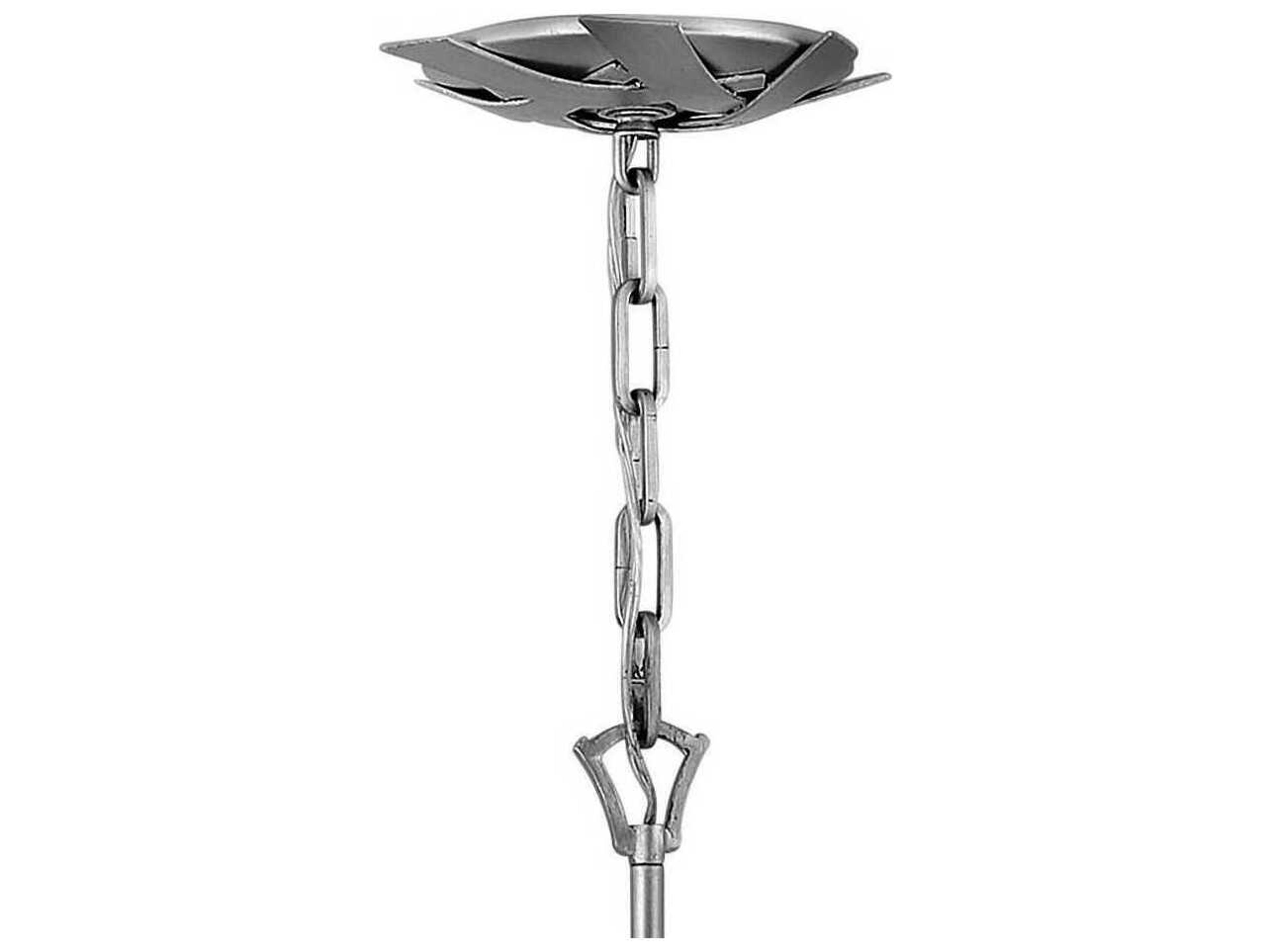 Fredrick Ramond Vida 13-Light Glacial Silver Crystal Pendant