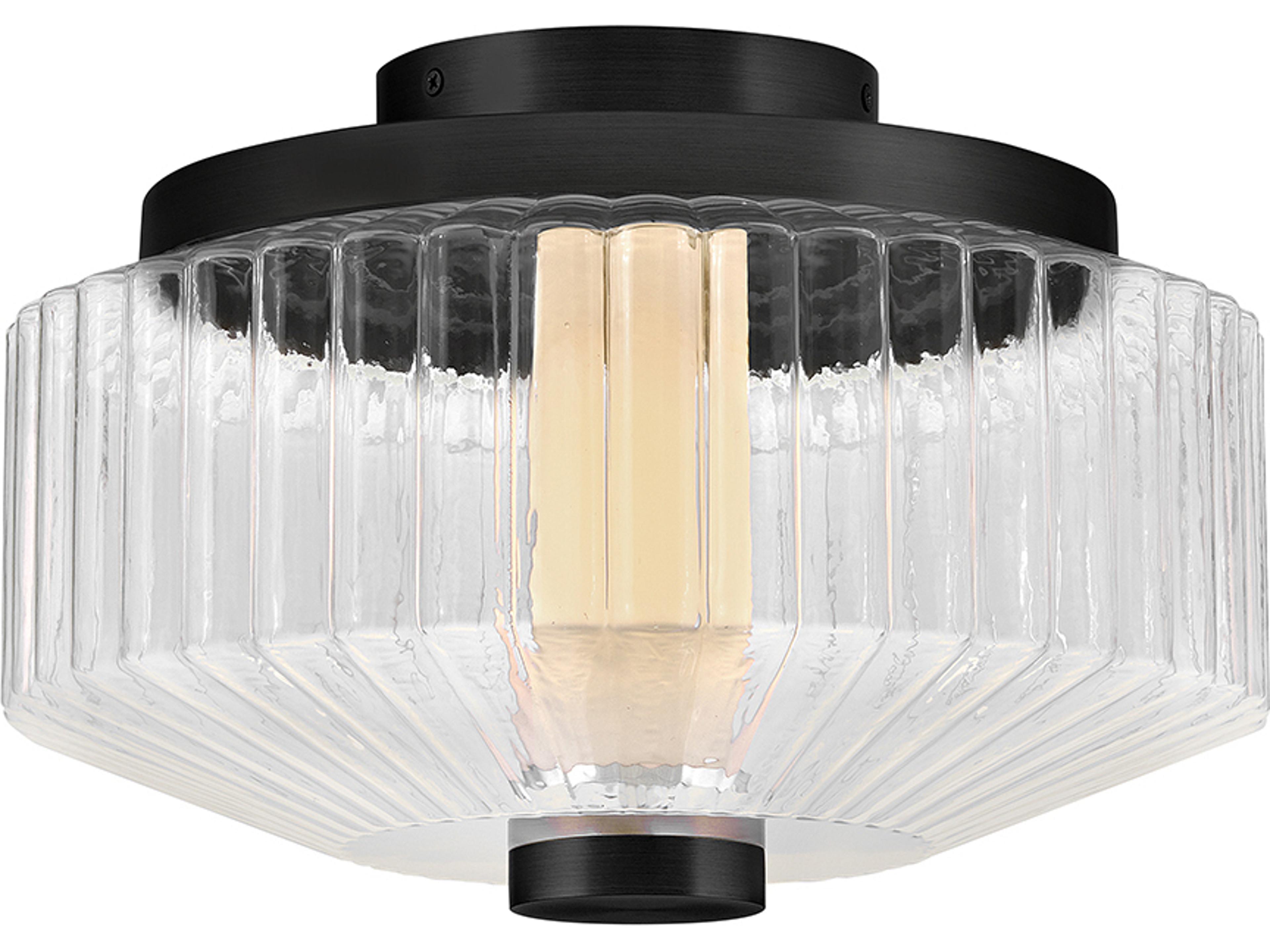 Reign Black Flush Mount