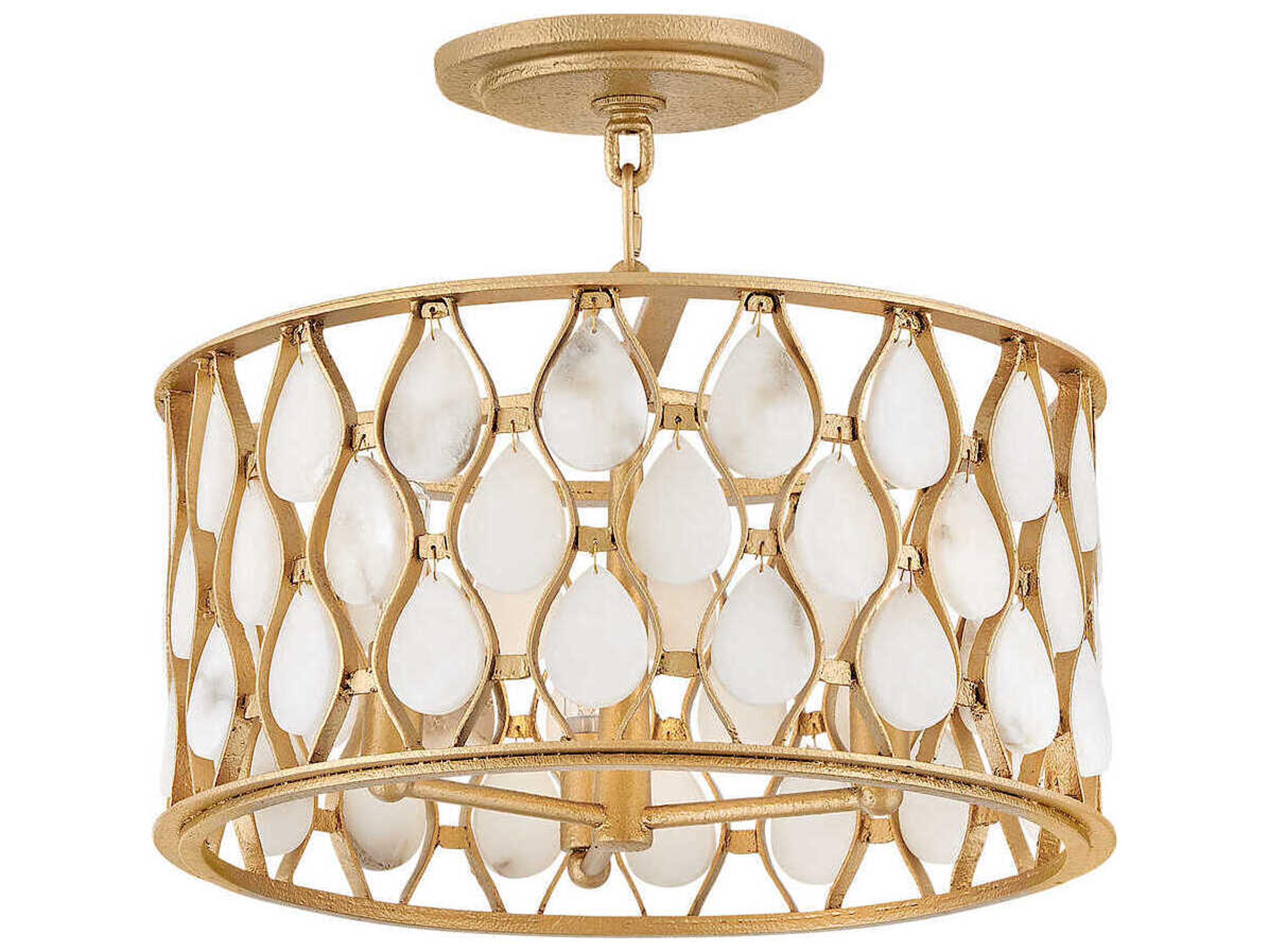 Fredrick Ramond Estie 3-Light Piastra Gold Pendant