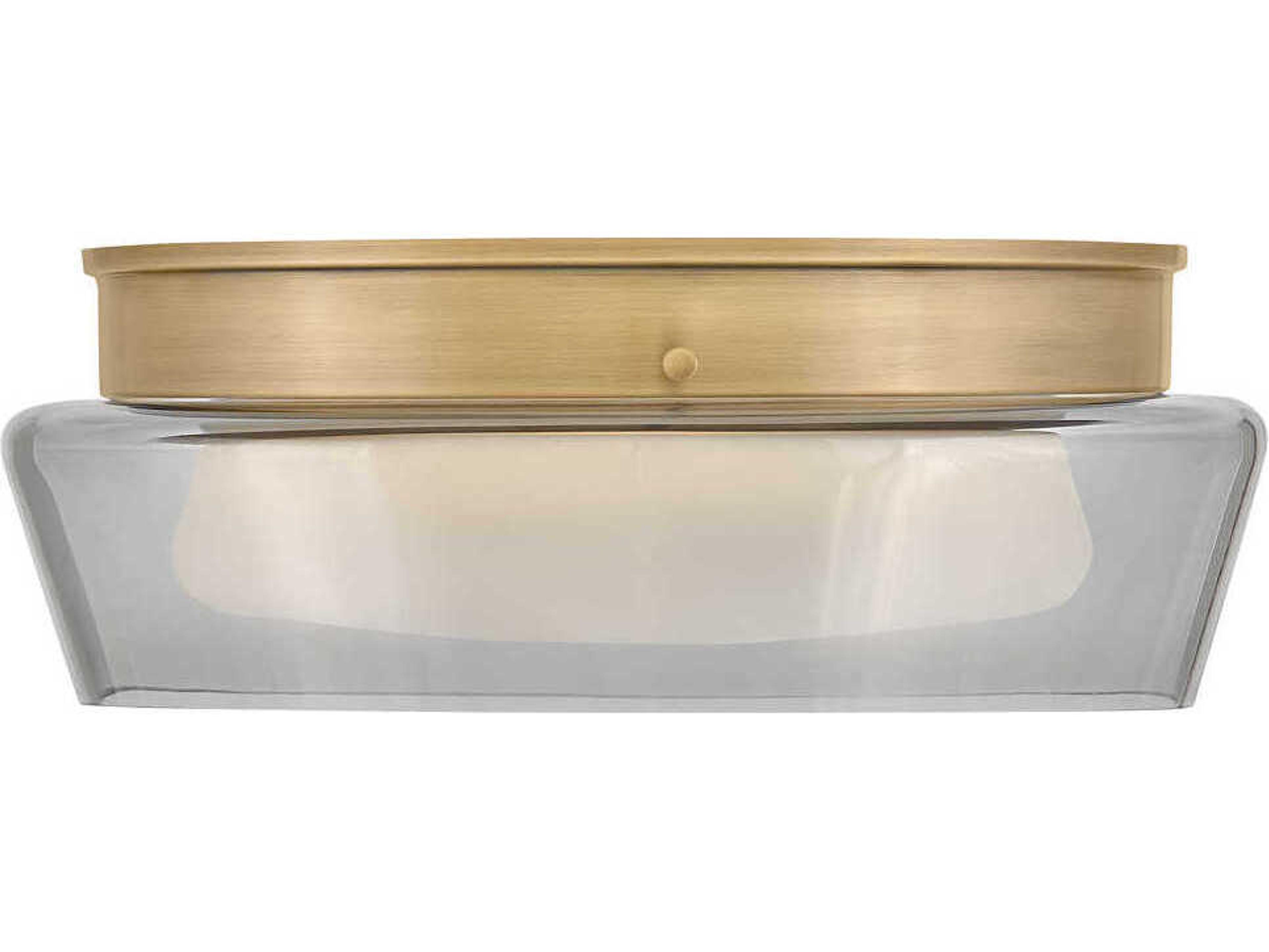 Fredrick Ramond Demi Heritage Brass Flush Mount