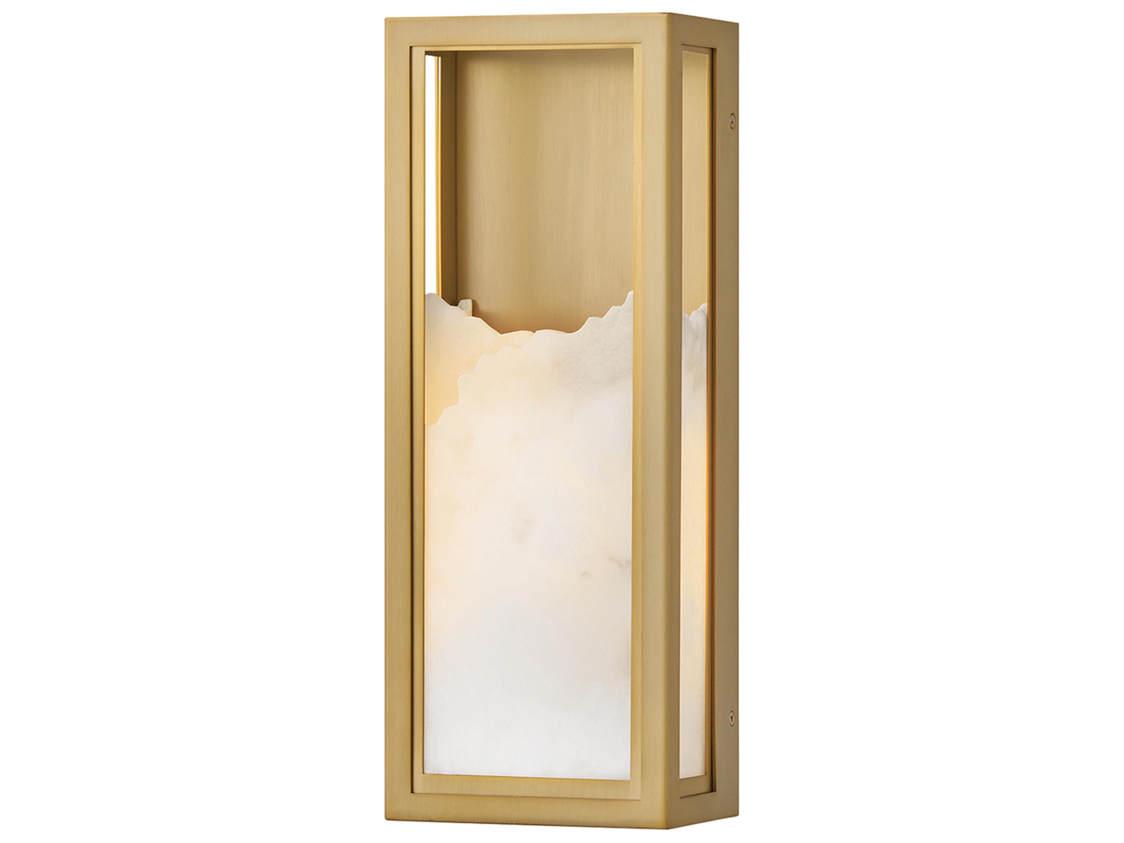 Veleta 1-Light Lacquered Brass Wall Sconce