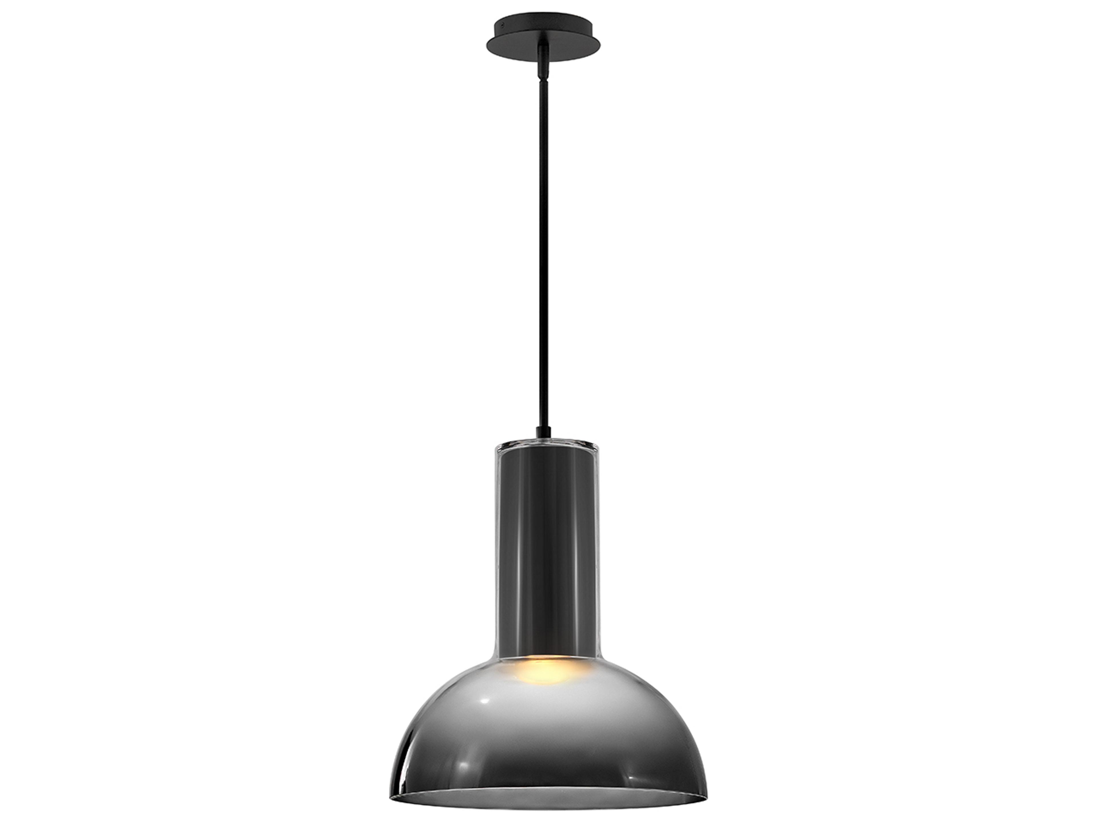 Ombra 1-Light Black Pendant