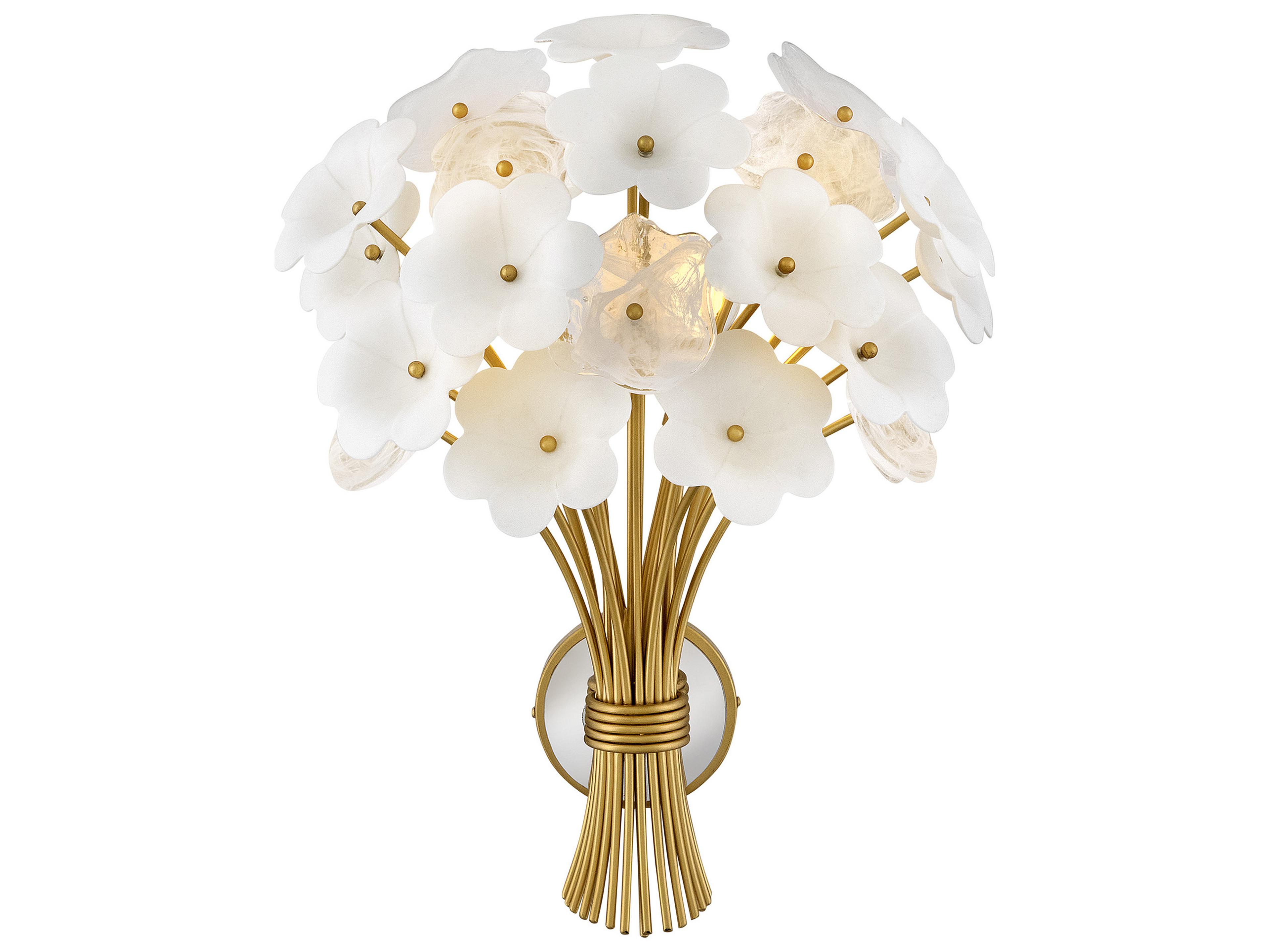 Marianne 2-Light Deluxe Gold Wall Sconce