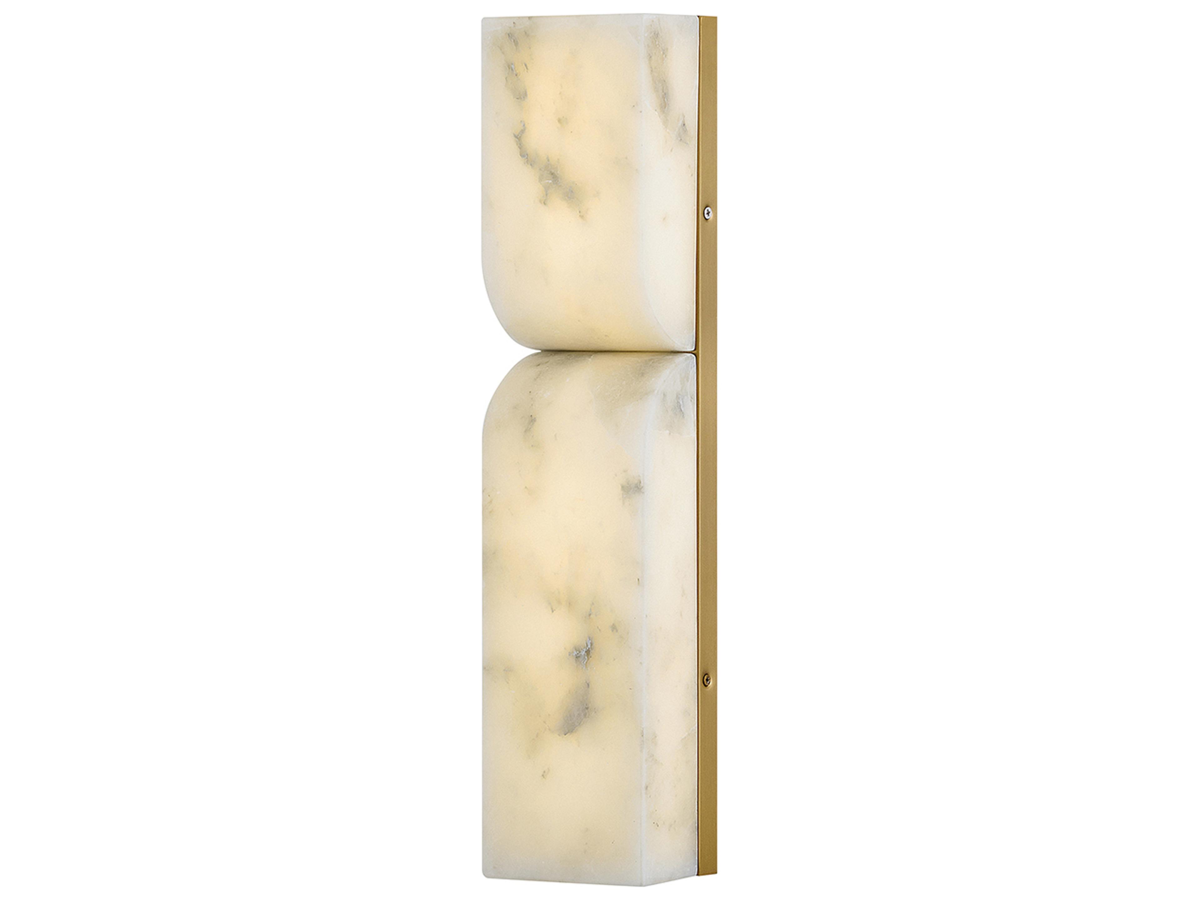 Fredrick Ramond Alune Lacquered Brass Wall Sconce