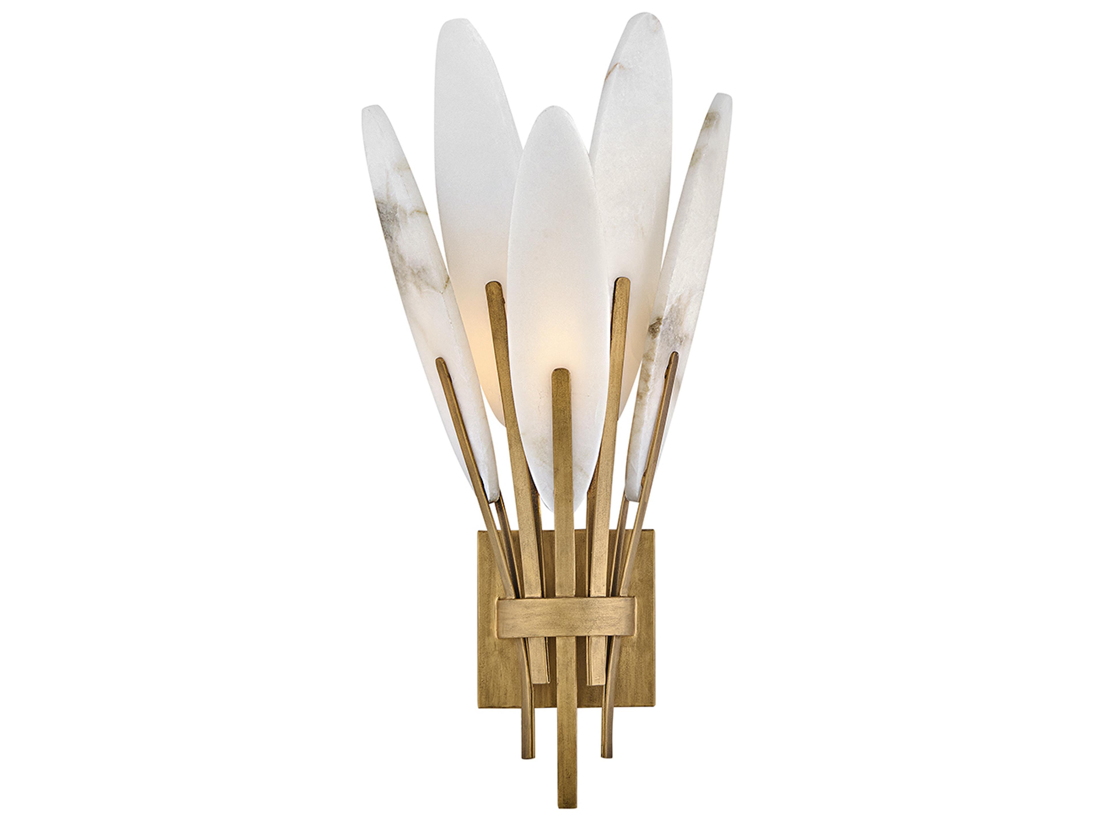 Fredrick Ramond Nerine 1-Light Burnished Gold Wall Sconce