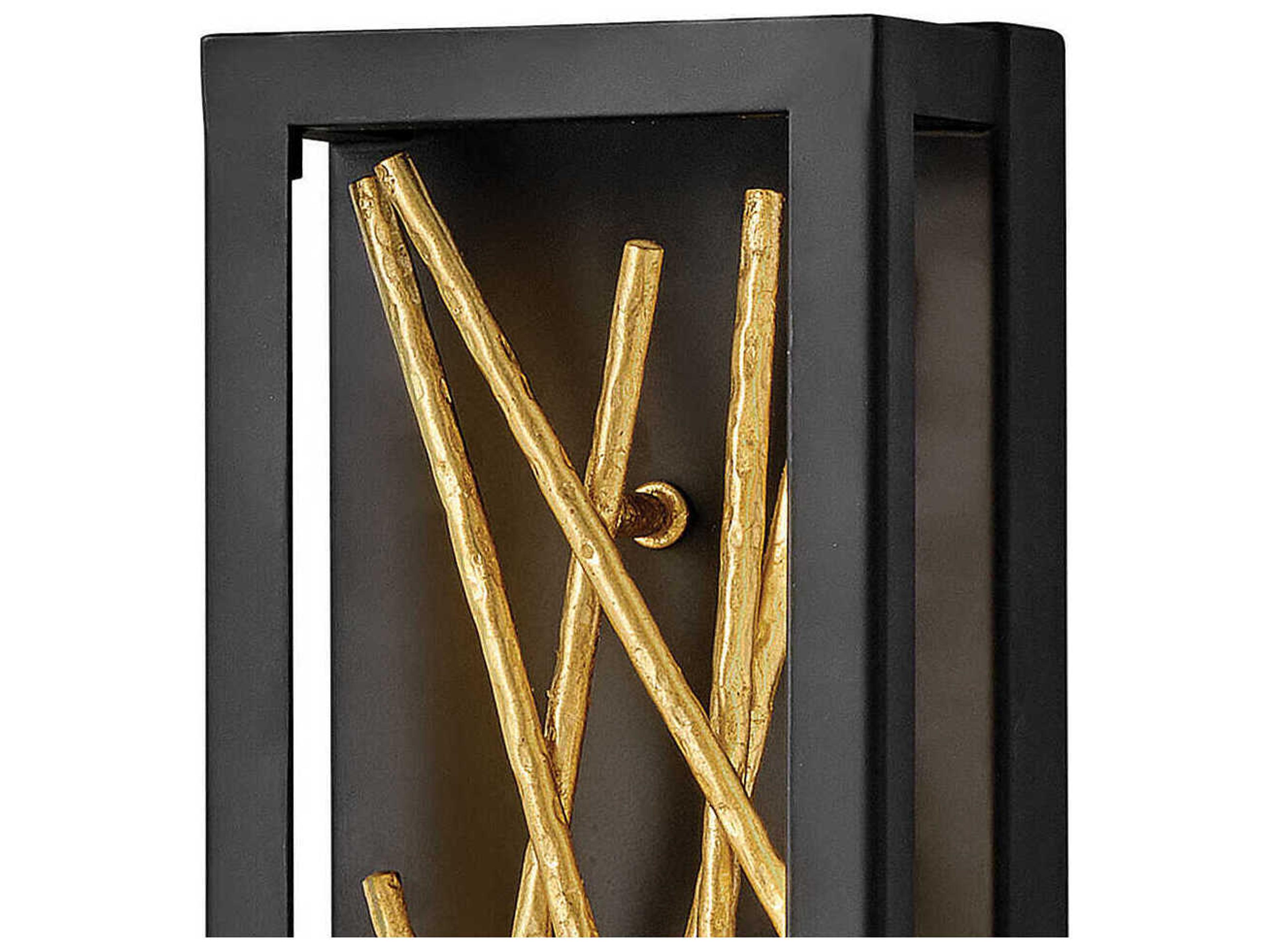 Fredrick Ramond Styx 1 Light Black LED Wall Sconce