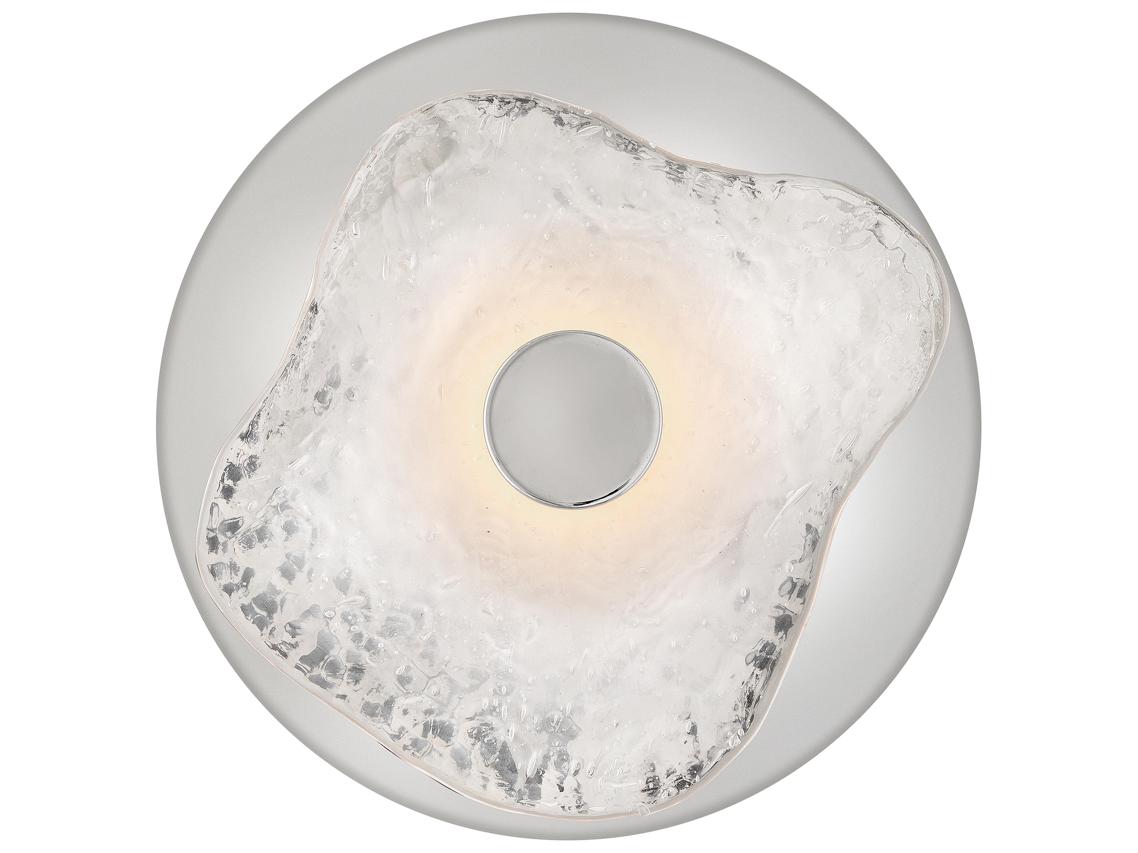 Iona Polished Nickel Wall Sconce