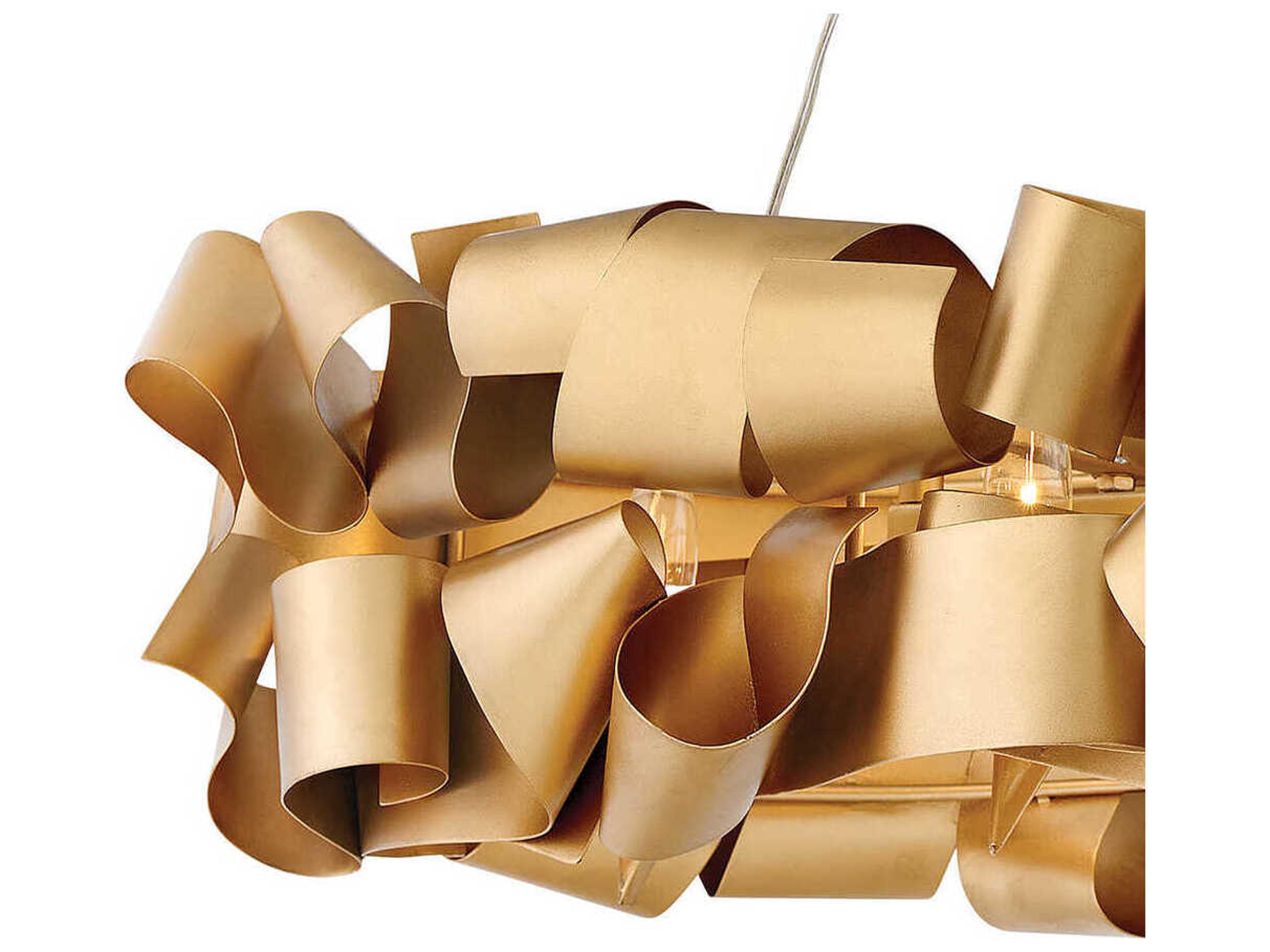 Fredrick Ramond Delfina 6-Light Deluxe Gold Island Pendant