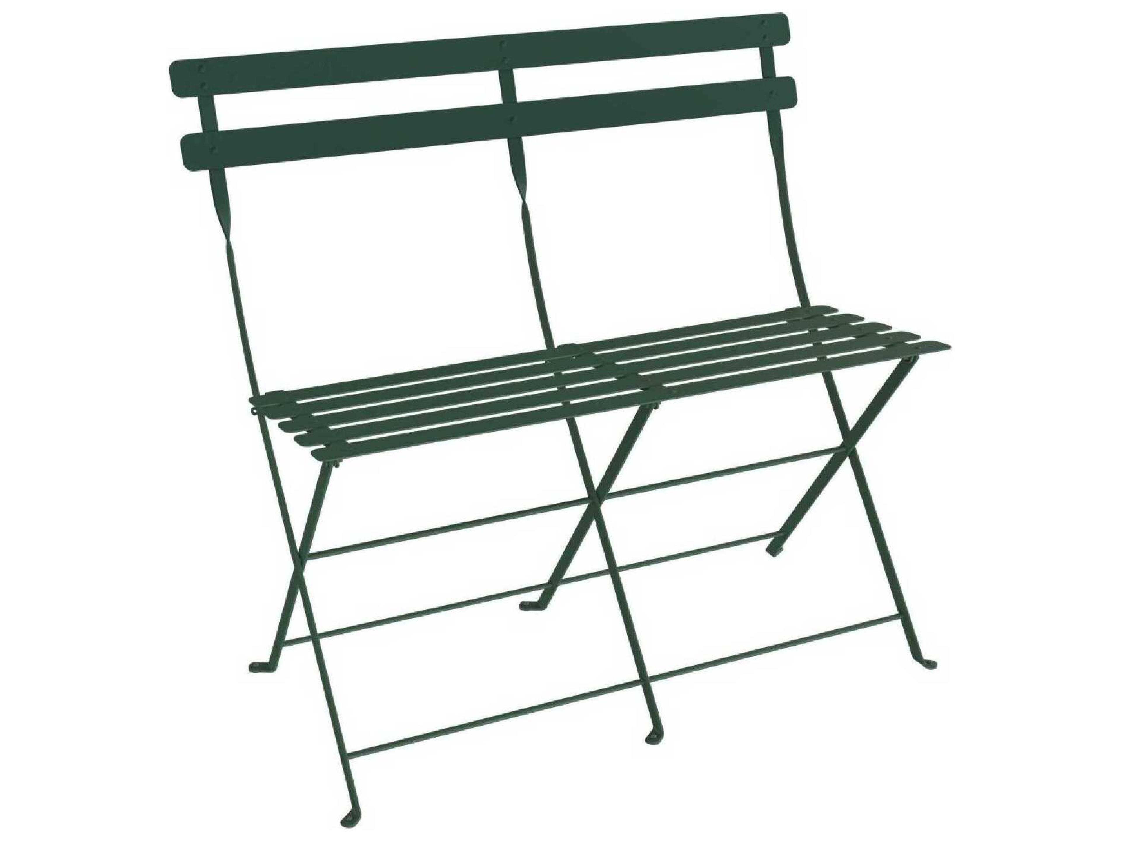 Bistro Steel Metal Bench