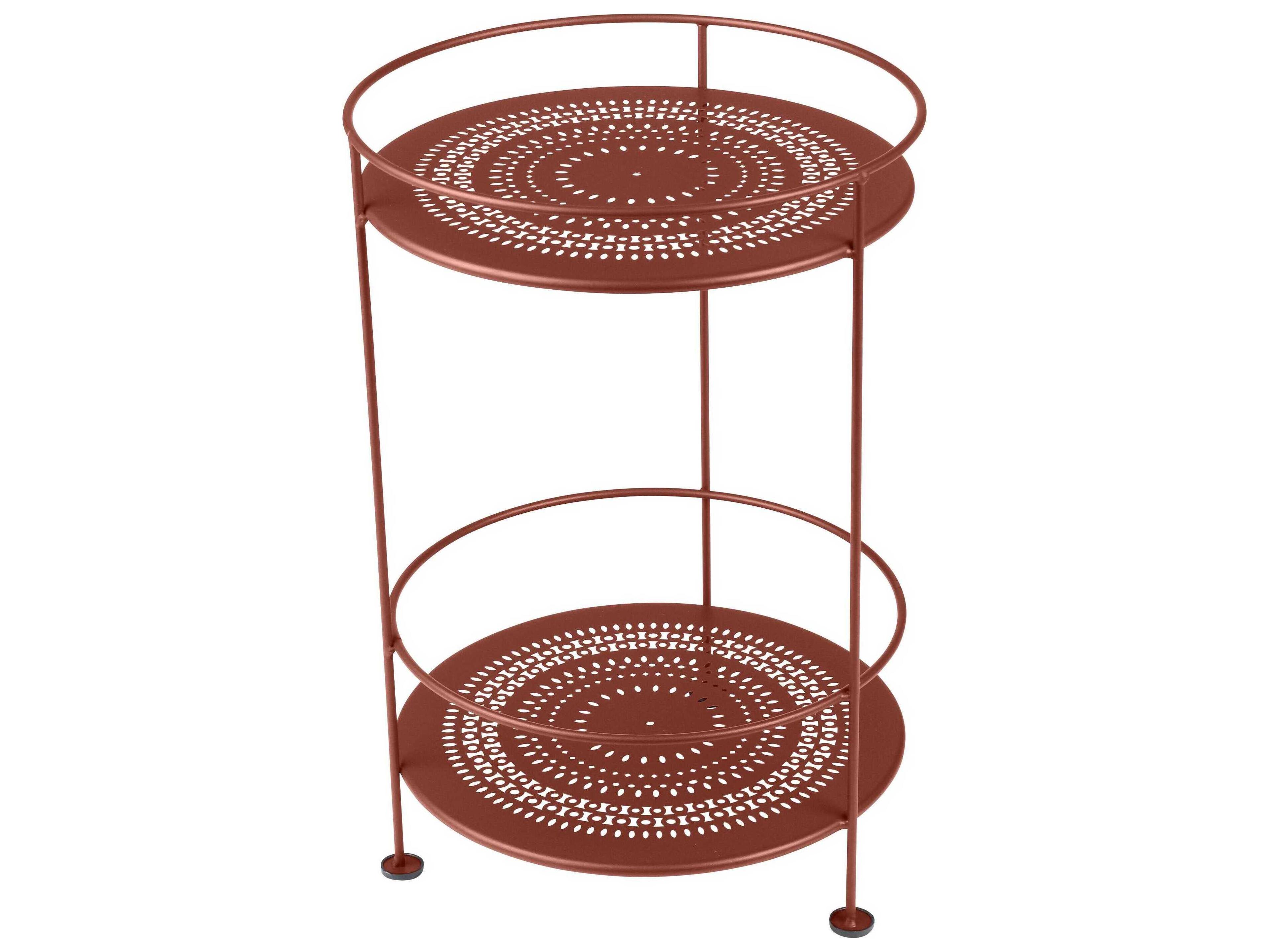 Fermob Guinguette Steel Round End Table