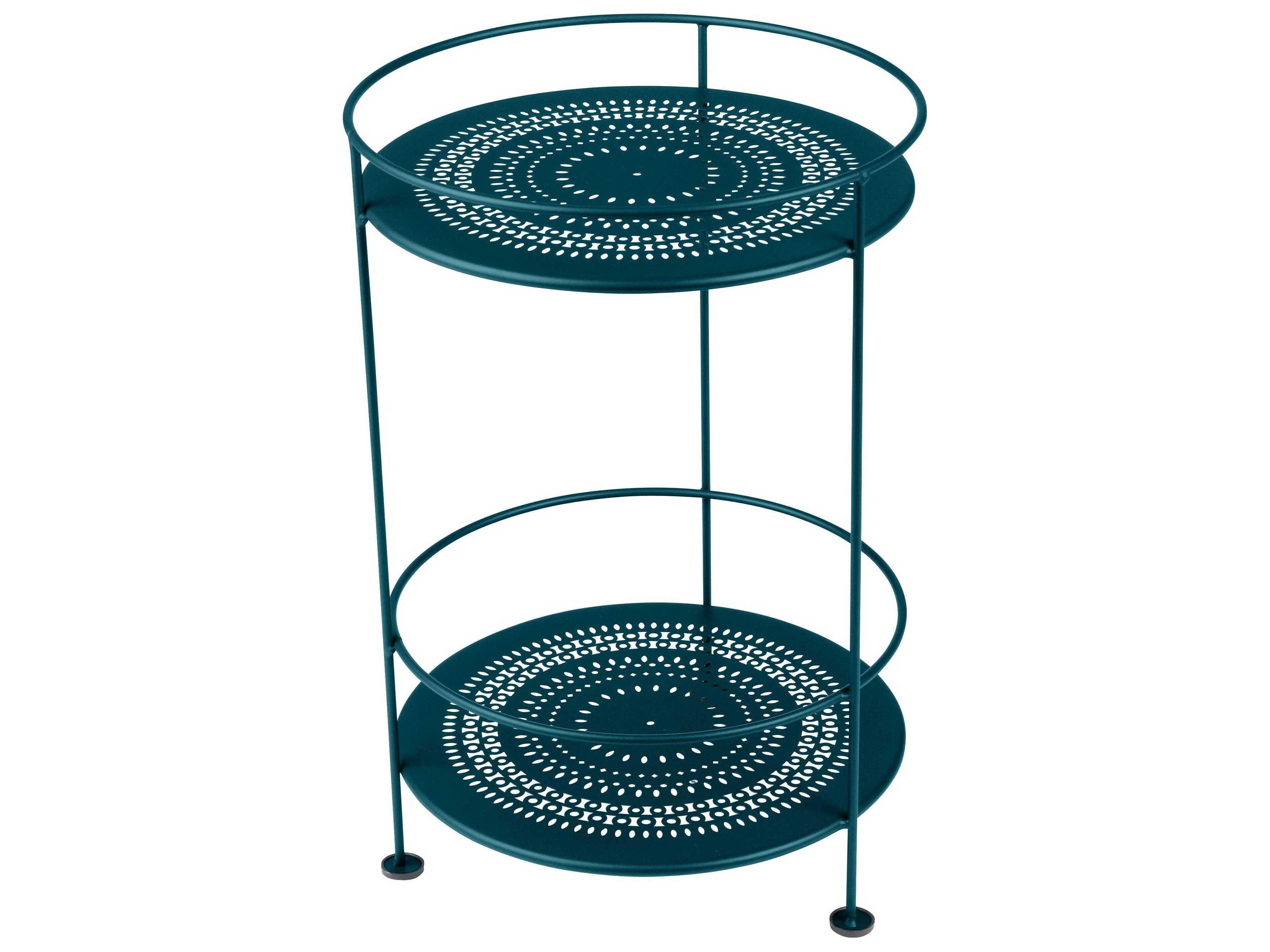 Fermob Guinguette Steel Round End Table