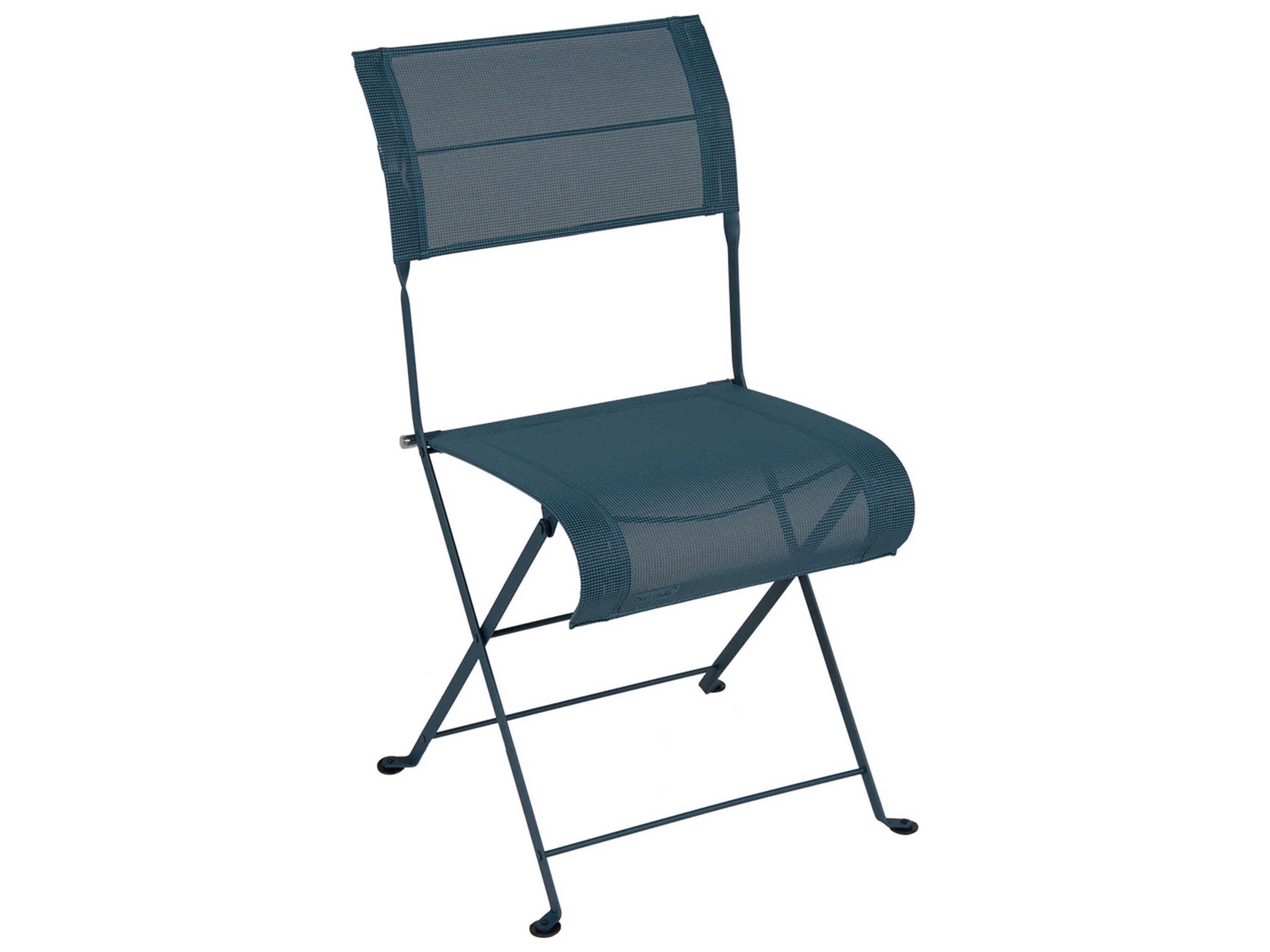 Fermob Dune Steel Sling Dining Chair Set of 2