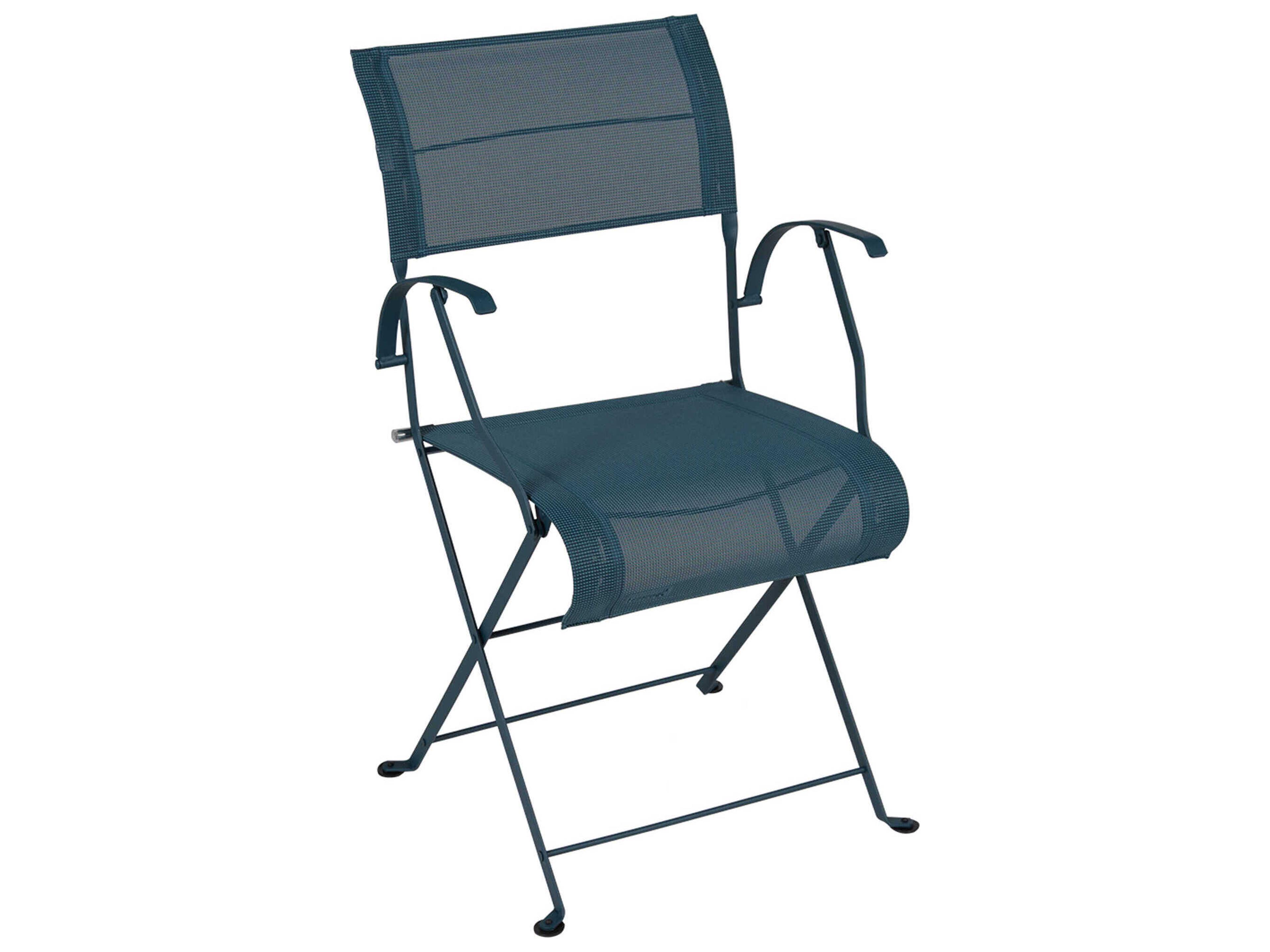 Fermob Dune Steel Sling Dining Chair Set of 2