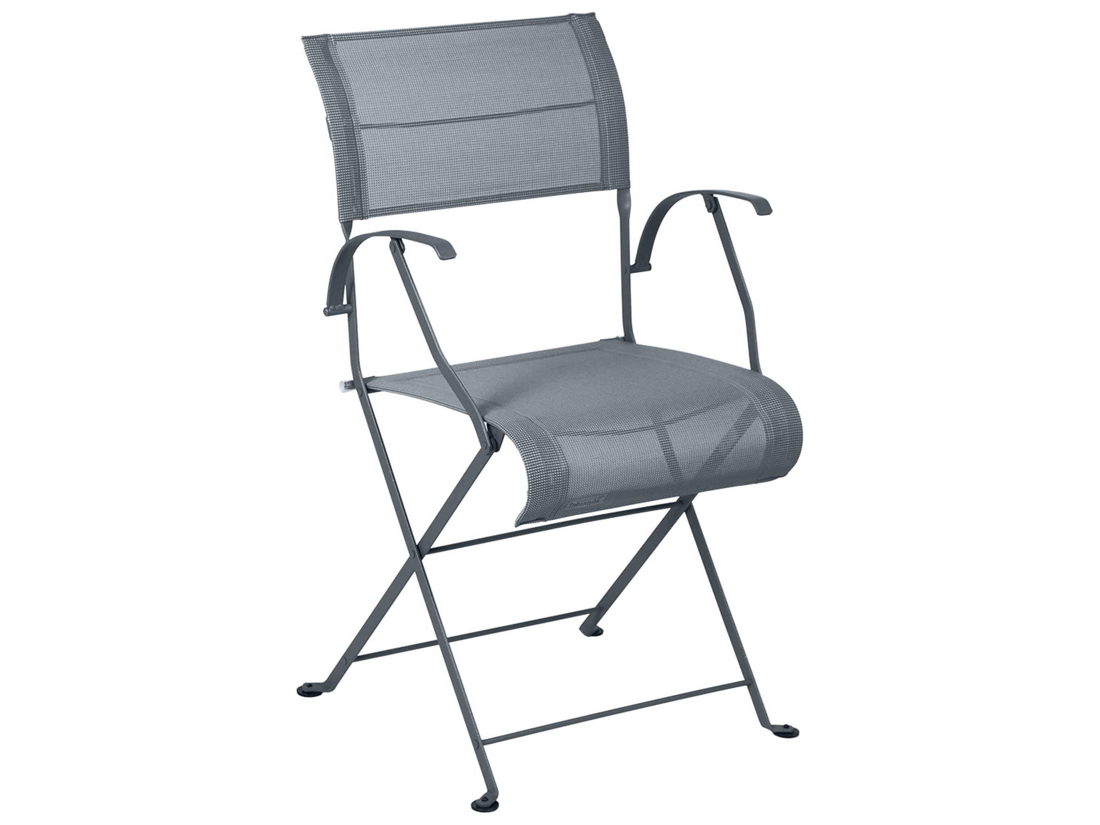 Fermob Dune Steel Sling Dining Chair Set of 2