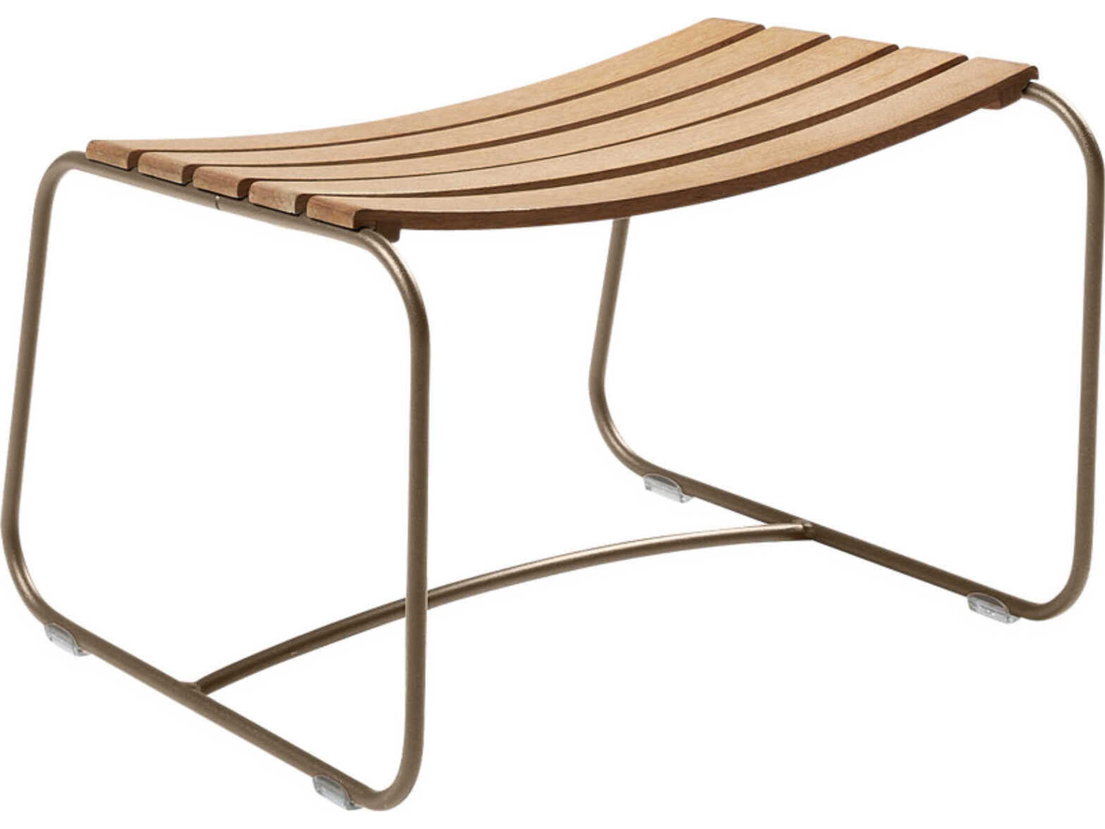 Fermob Surprising Steel Teak Ottoman