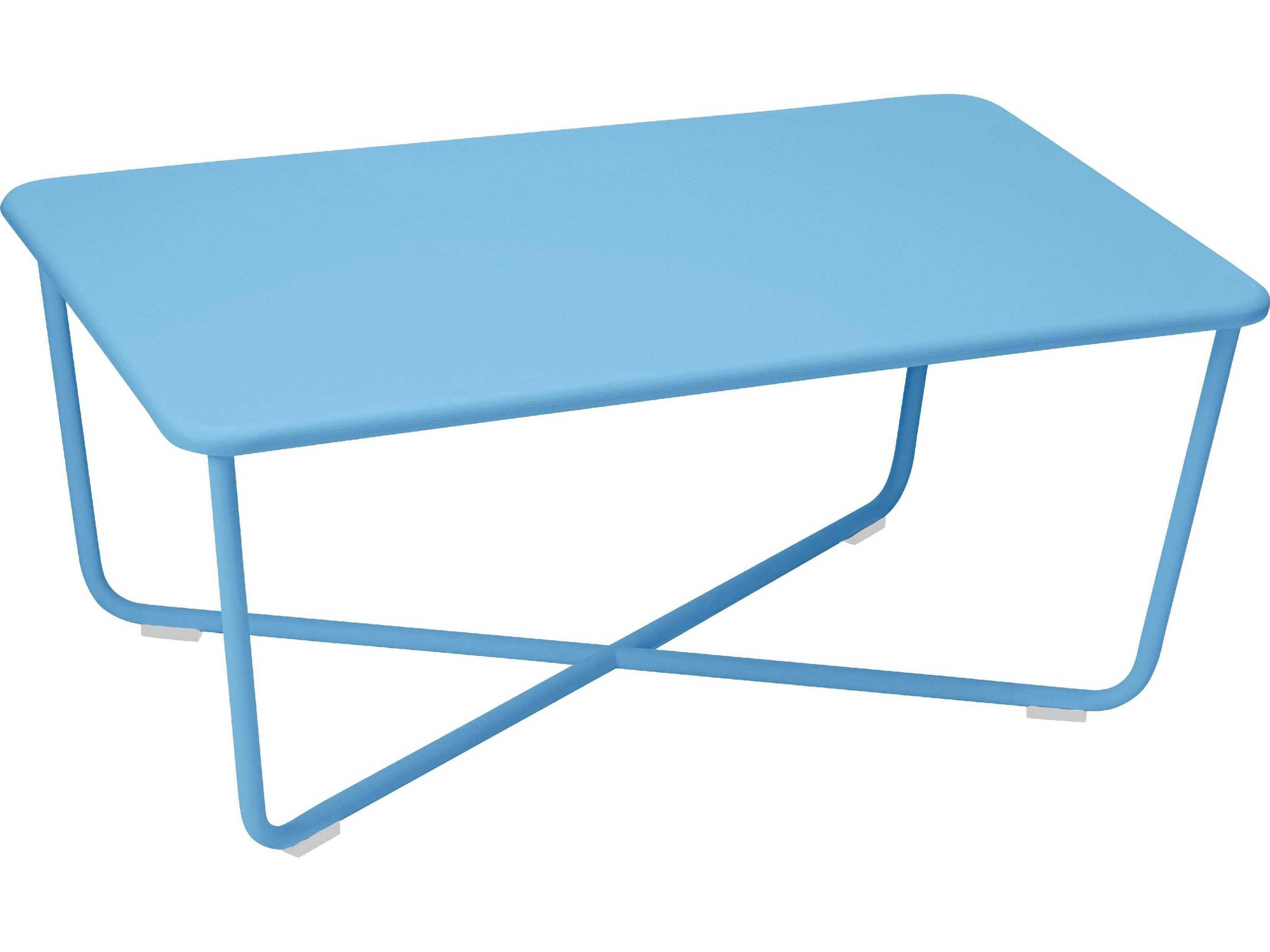 Croisette Steel Rectangular Coffee Table