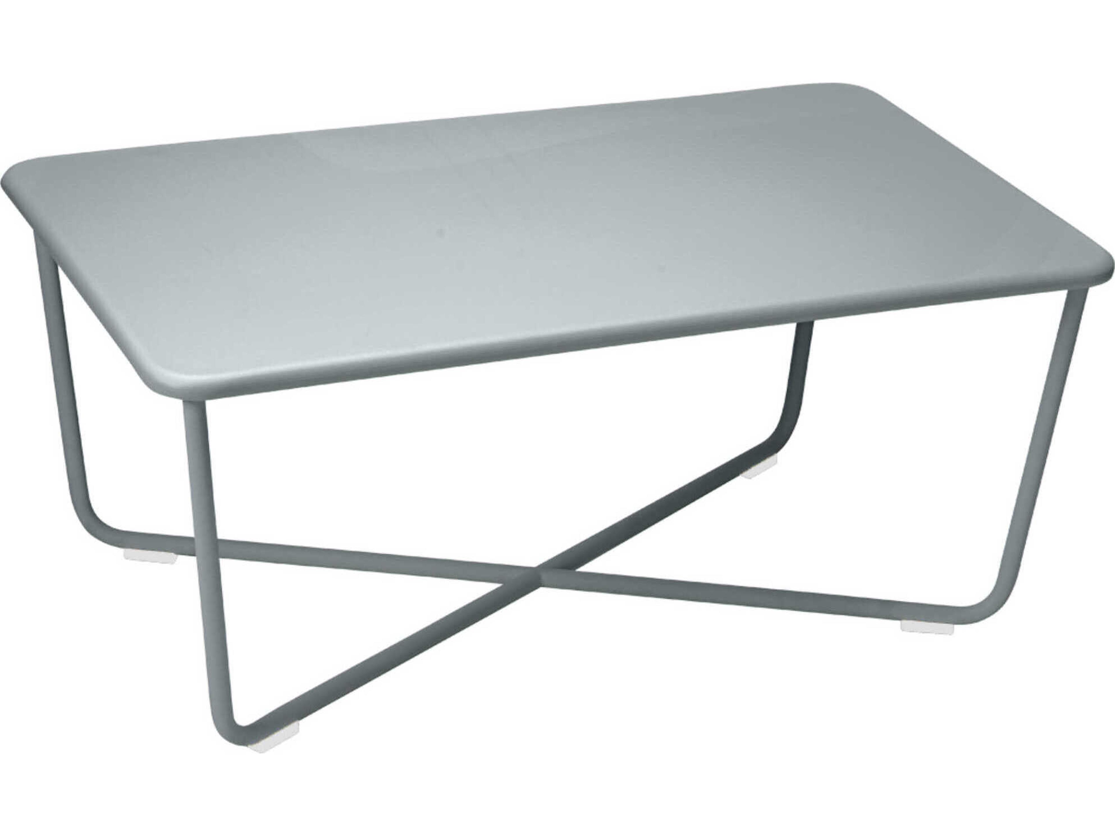 Fermob Croisette Steel Rectangular Coffee Table