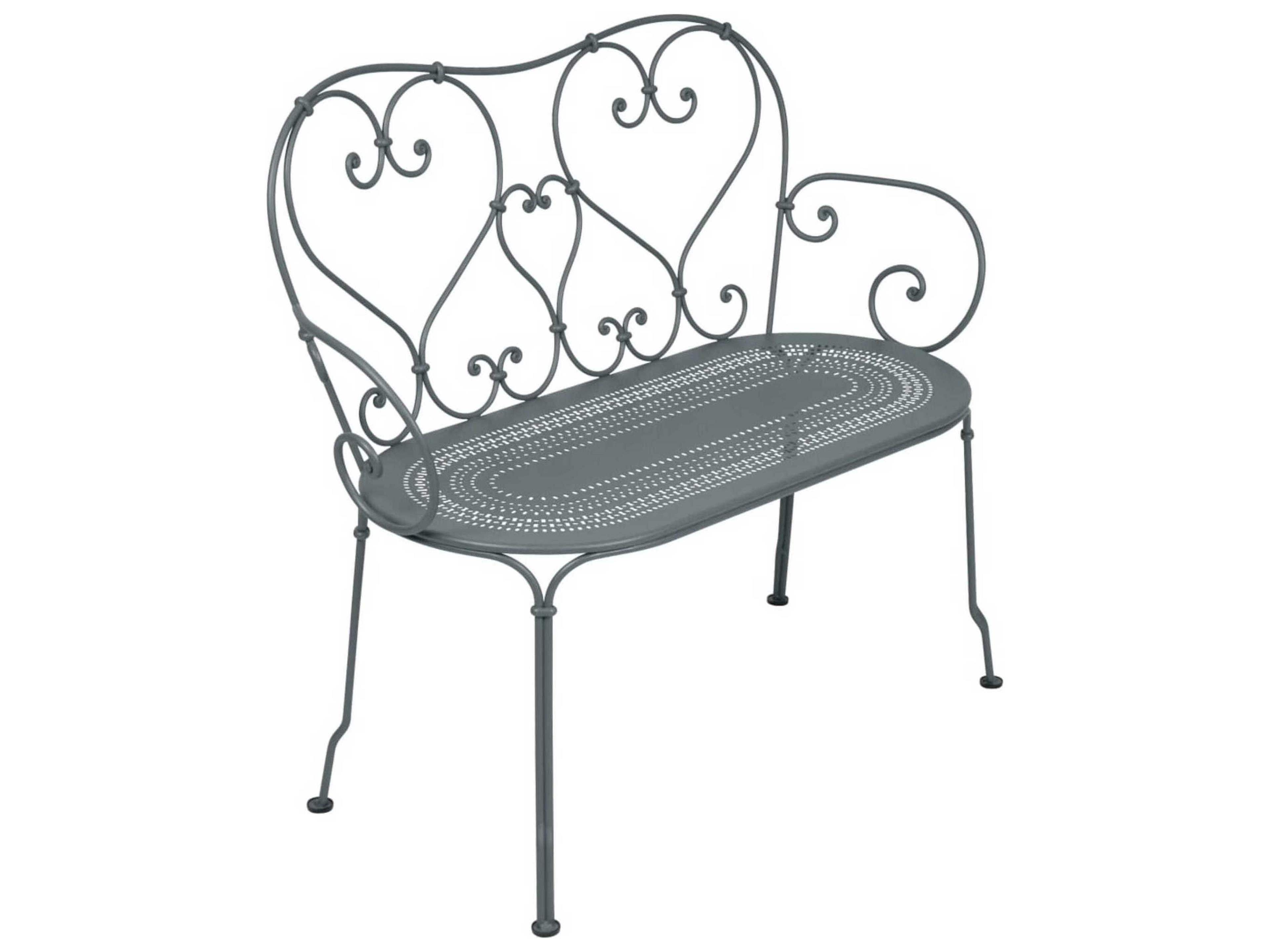 Fermob 1900 Steel Metal Bench