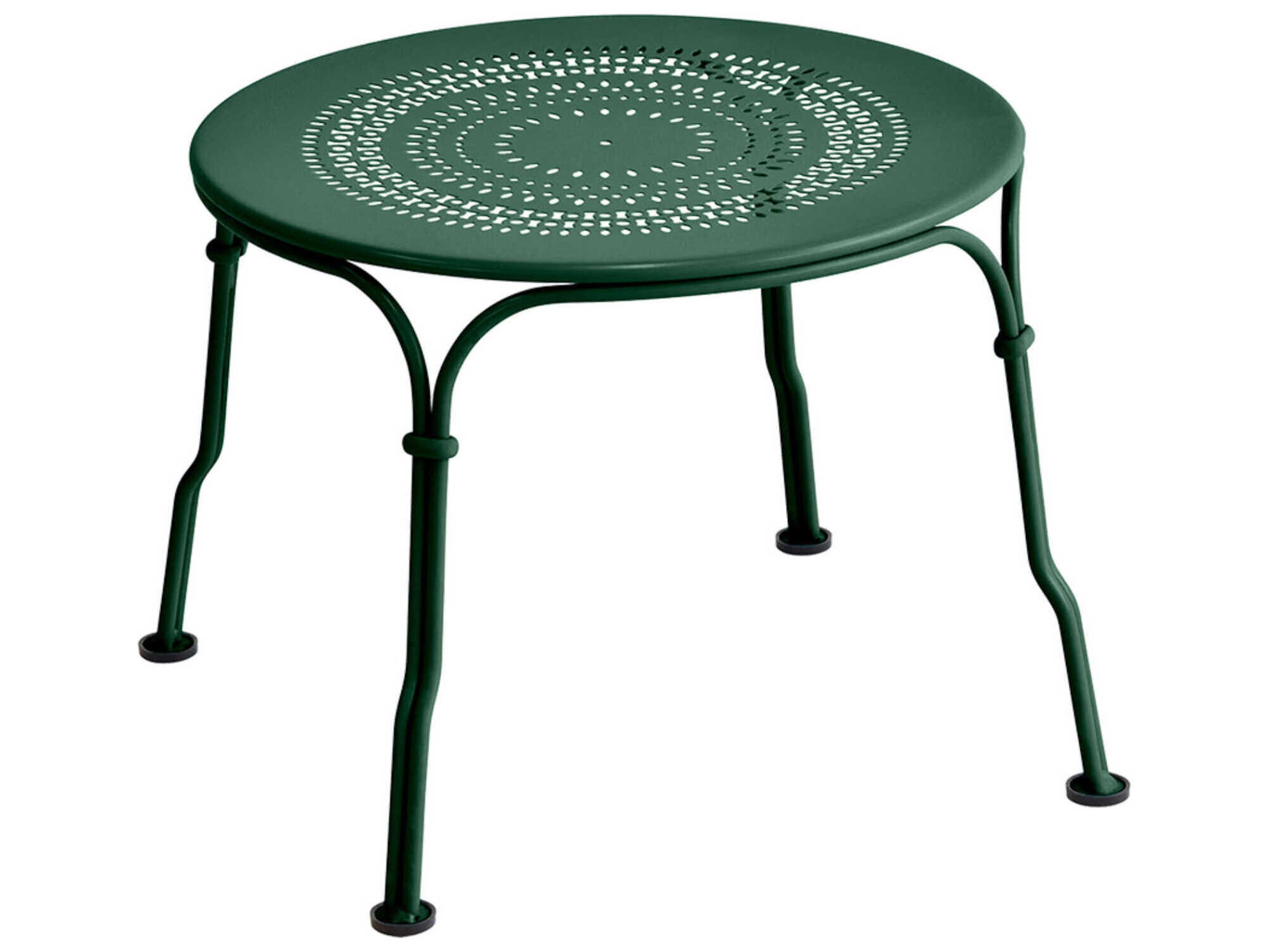 Fermob 1900 Steel Round End Table