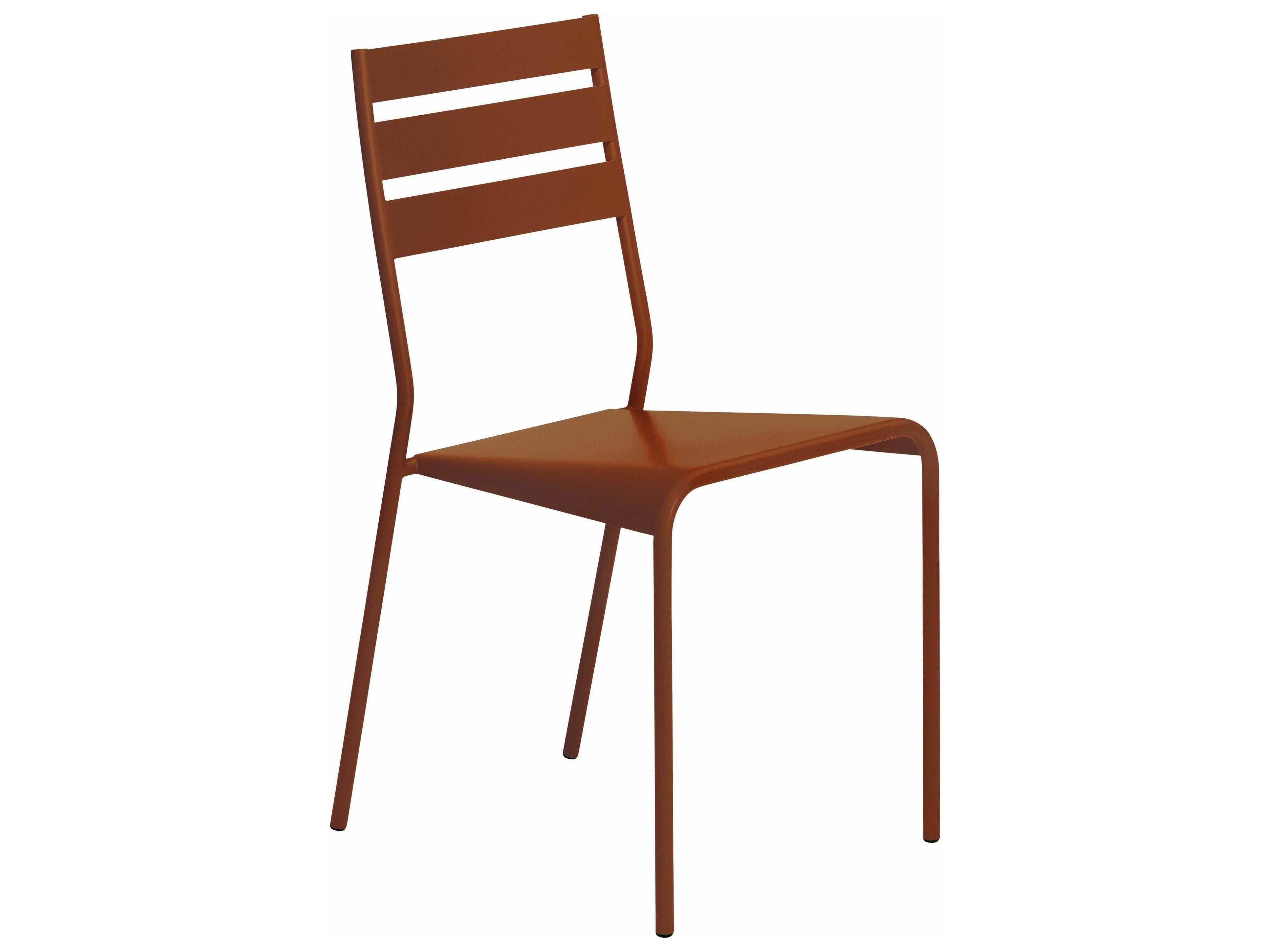 Fermob Facto Steel Metal Dining Chair Set of 2