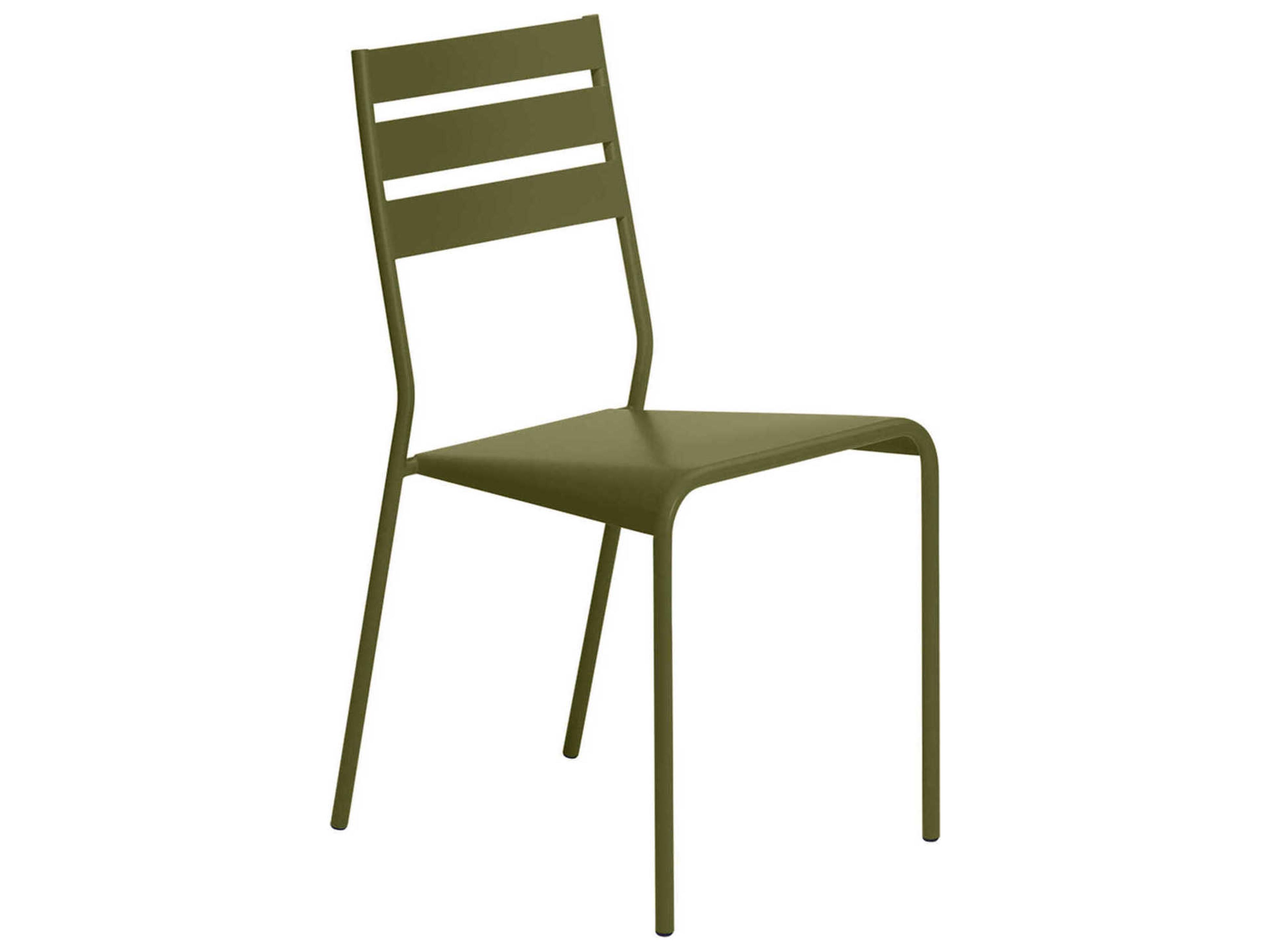 Fermob Facto Steel Metal Dining Chair Set of 2