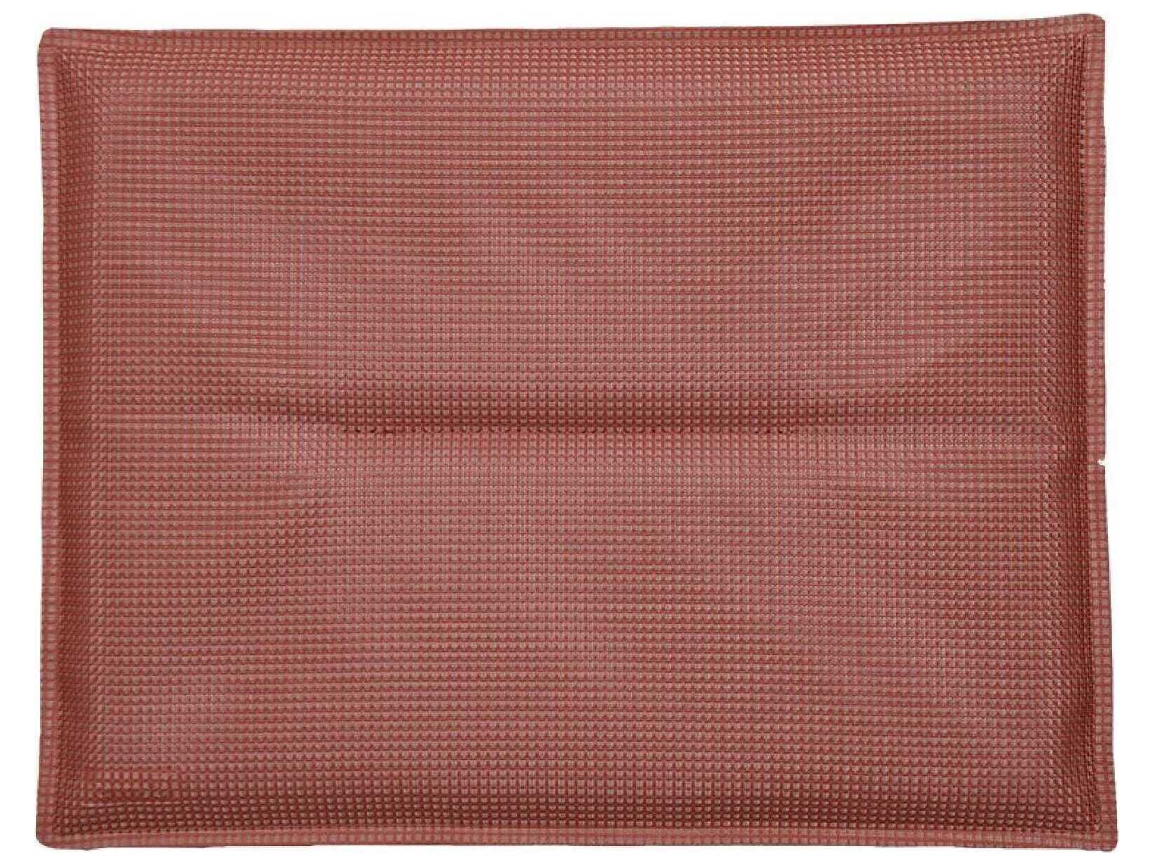 Bistro Red Ochre Patio Cushion Set of 2