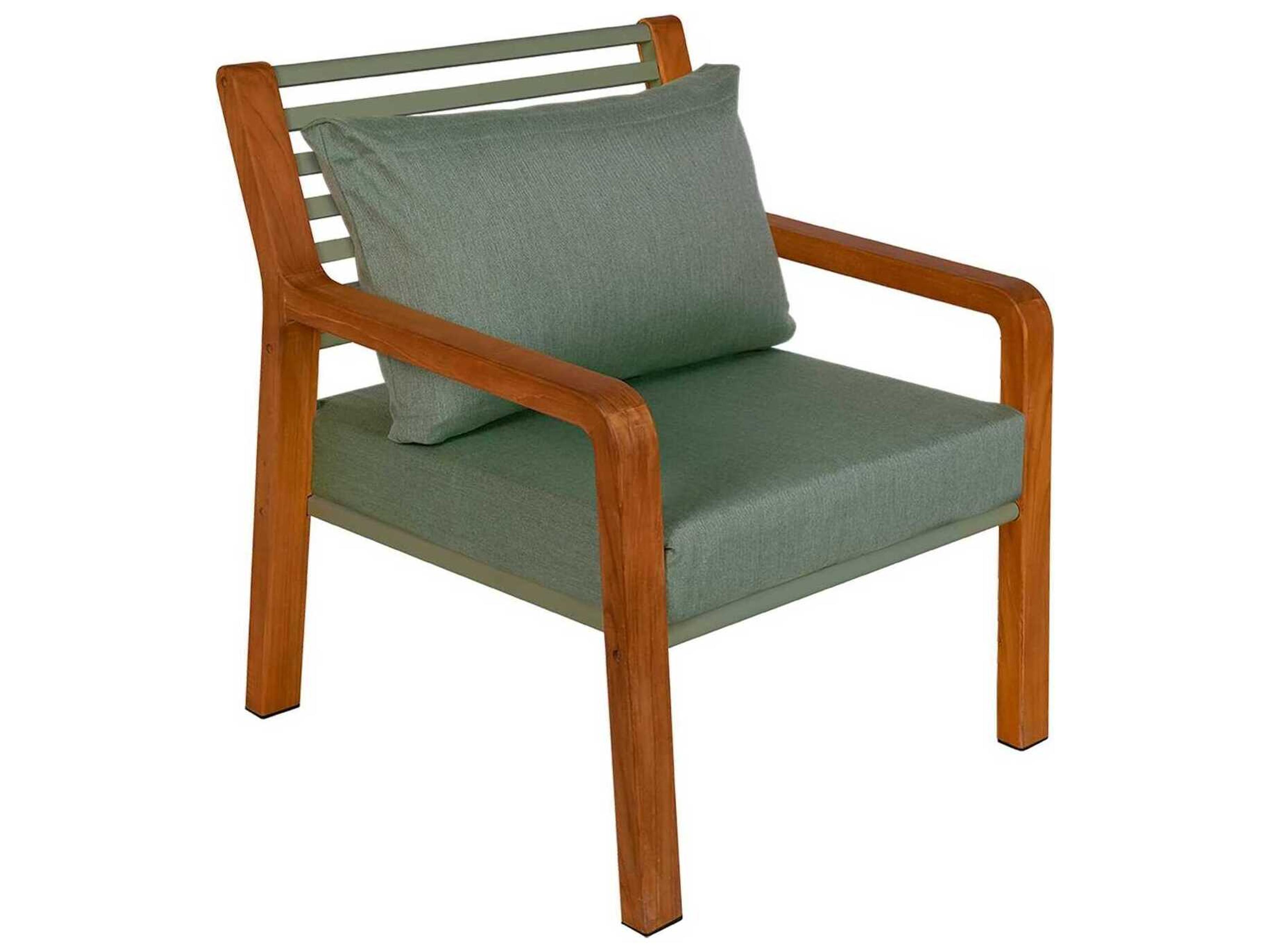 Fermob Somerset Teak Cushion Lounge Chair