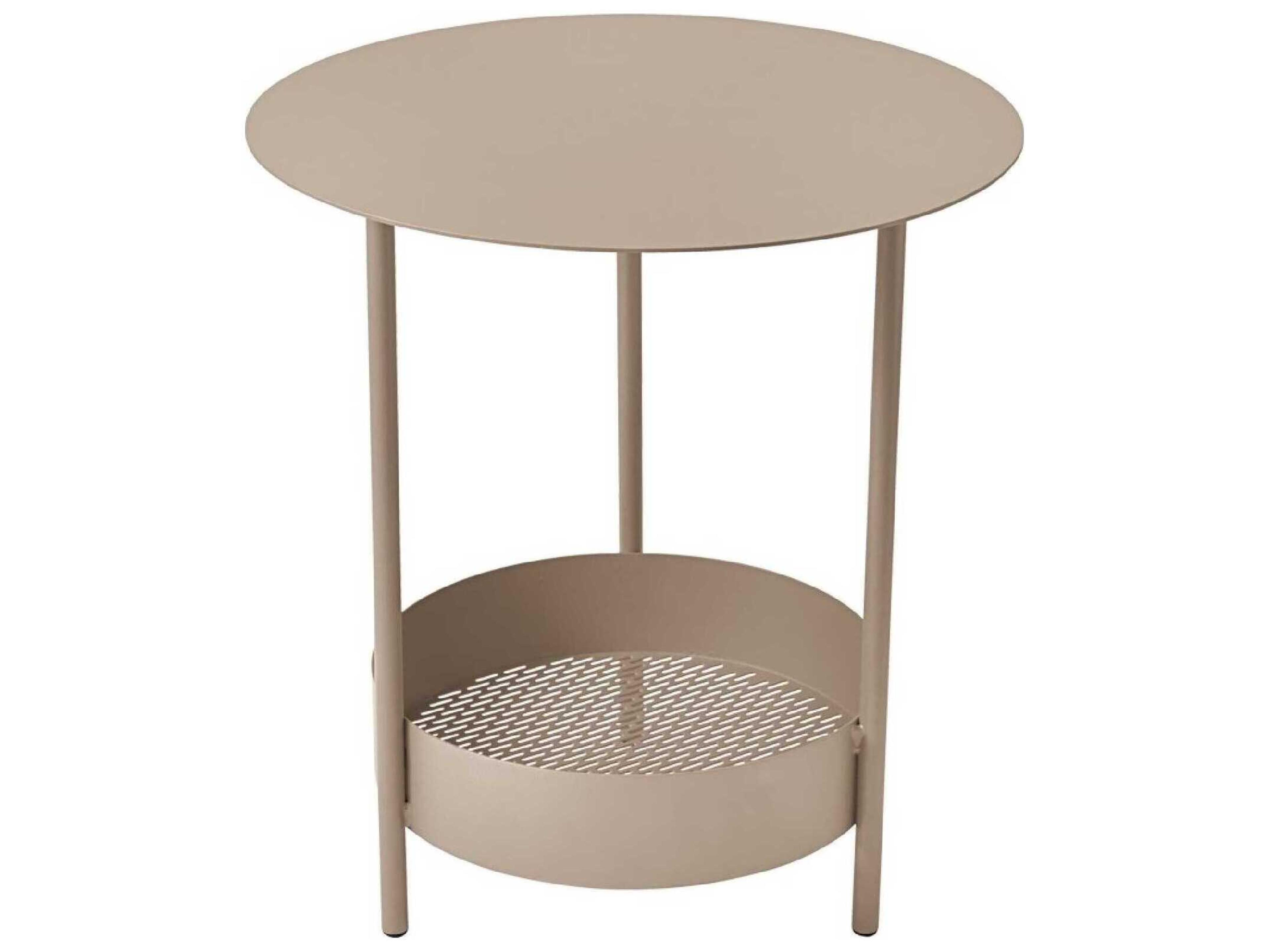 Fermob Salsa Steel Round End Table