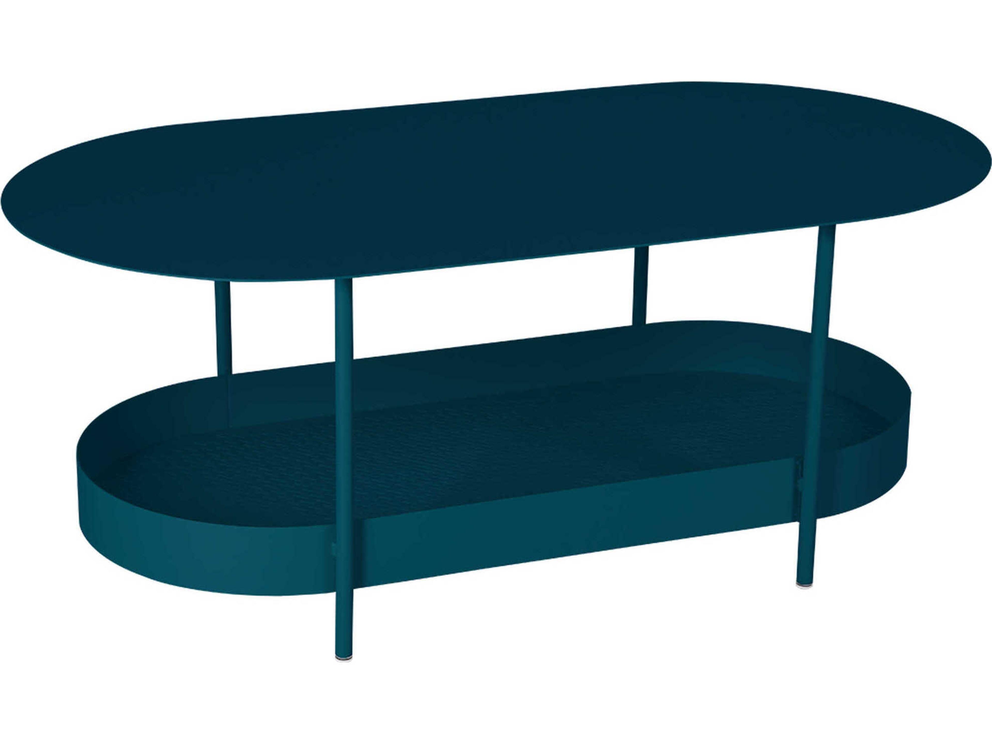 Fermob Salsa Steel Oval Coffee Table