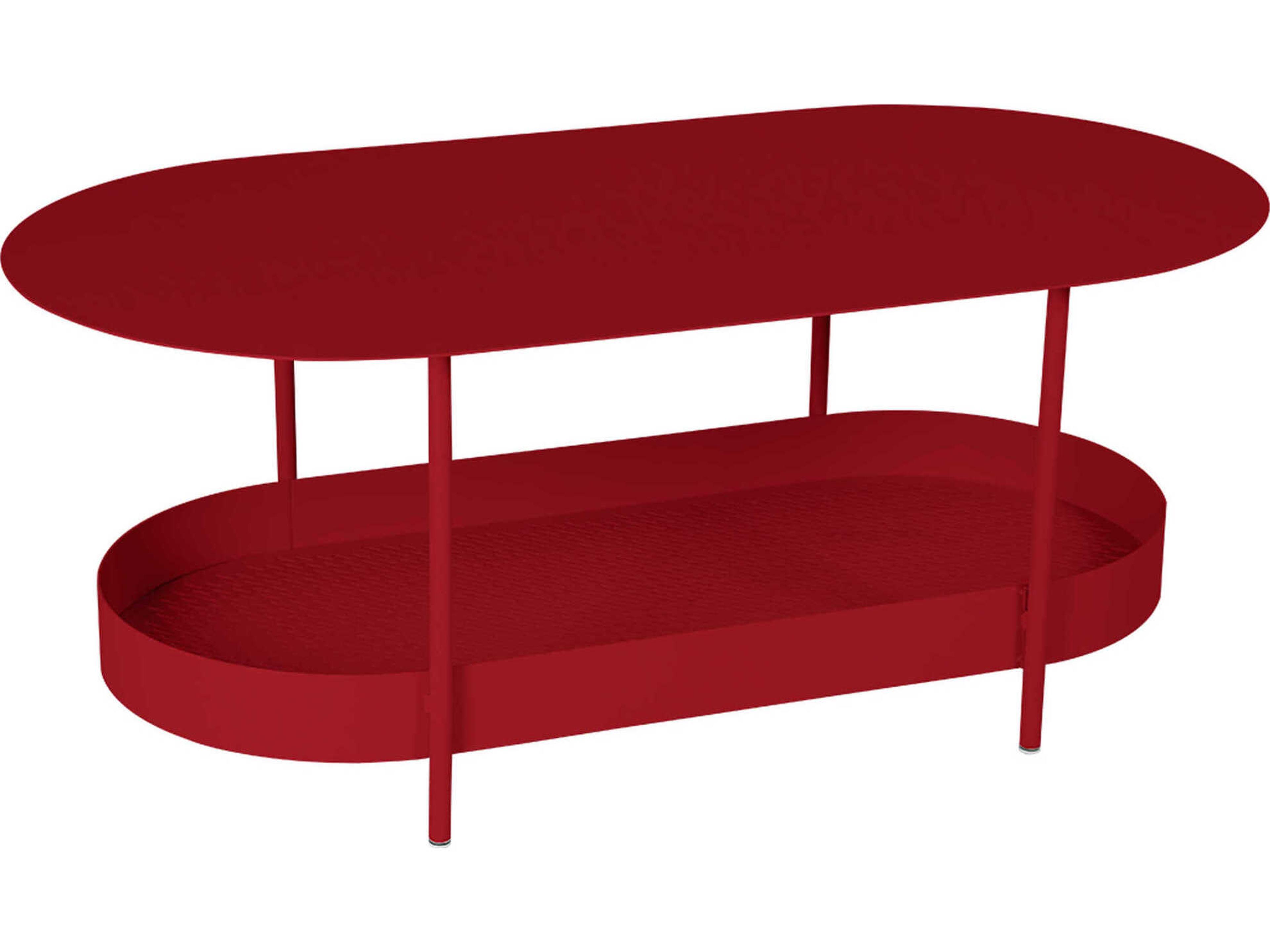 Fermob Salsa Steel Oval Coffee Table
