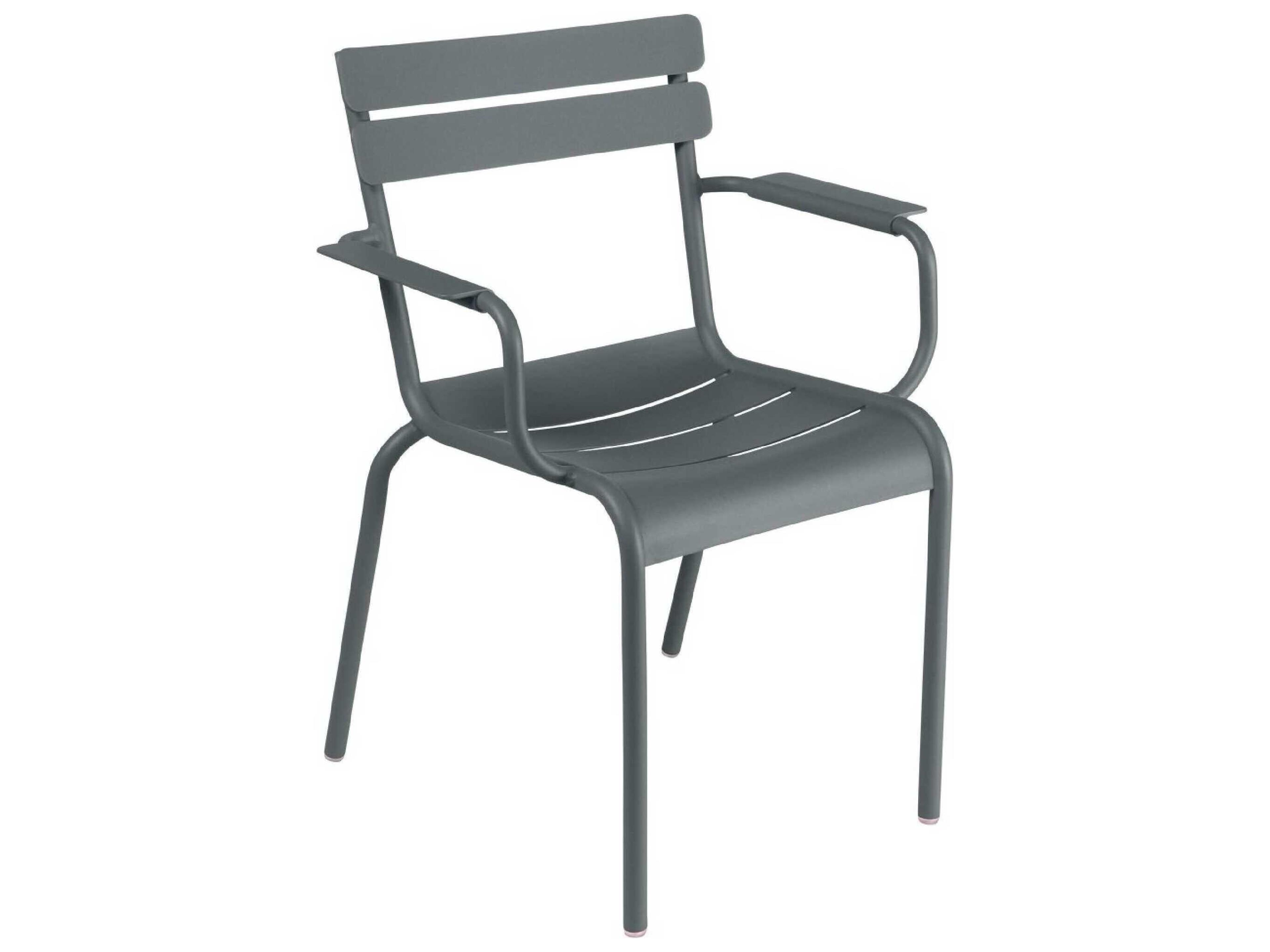 Fermob Luxembourg Aluminum Metal Dining Chair Set of 2