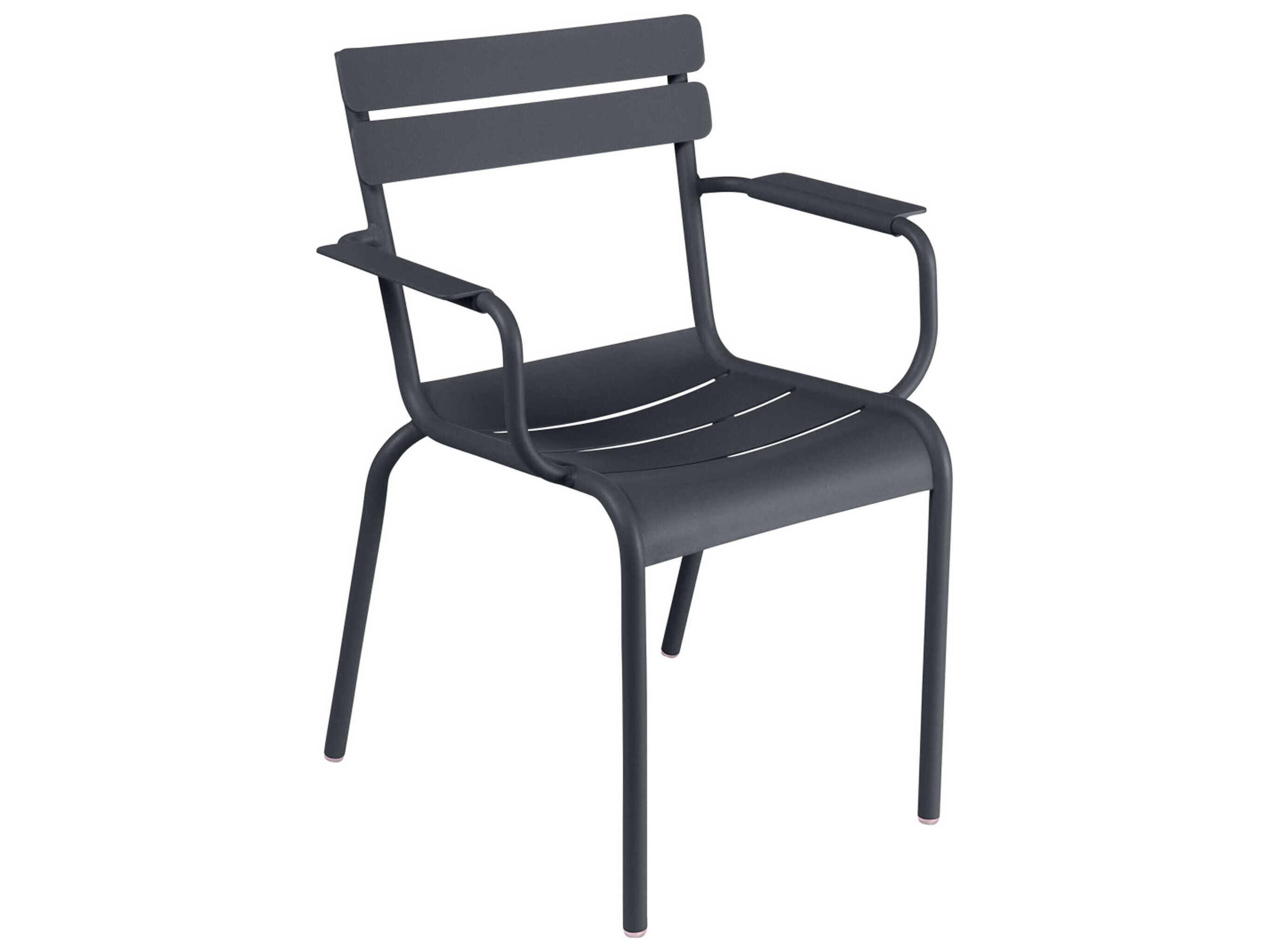 Fermob Luxembourg Steel Metal Dining Chair Set of 2