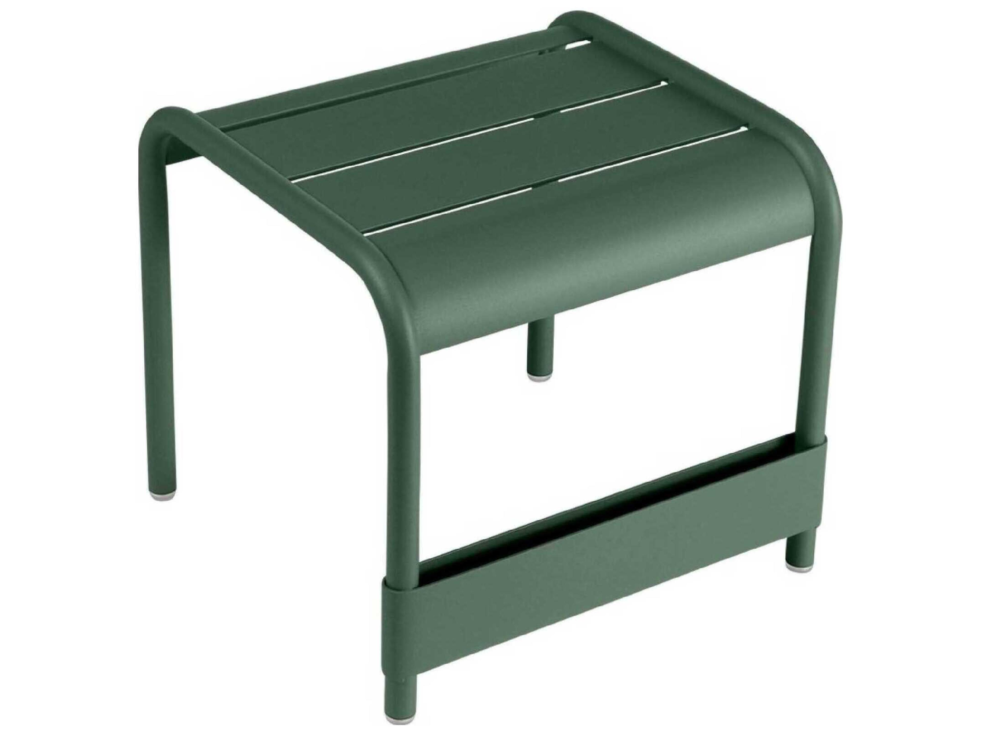 Luxembourg Aluminum Rectangular End Table