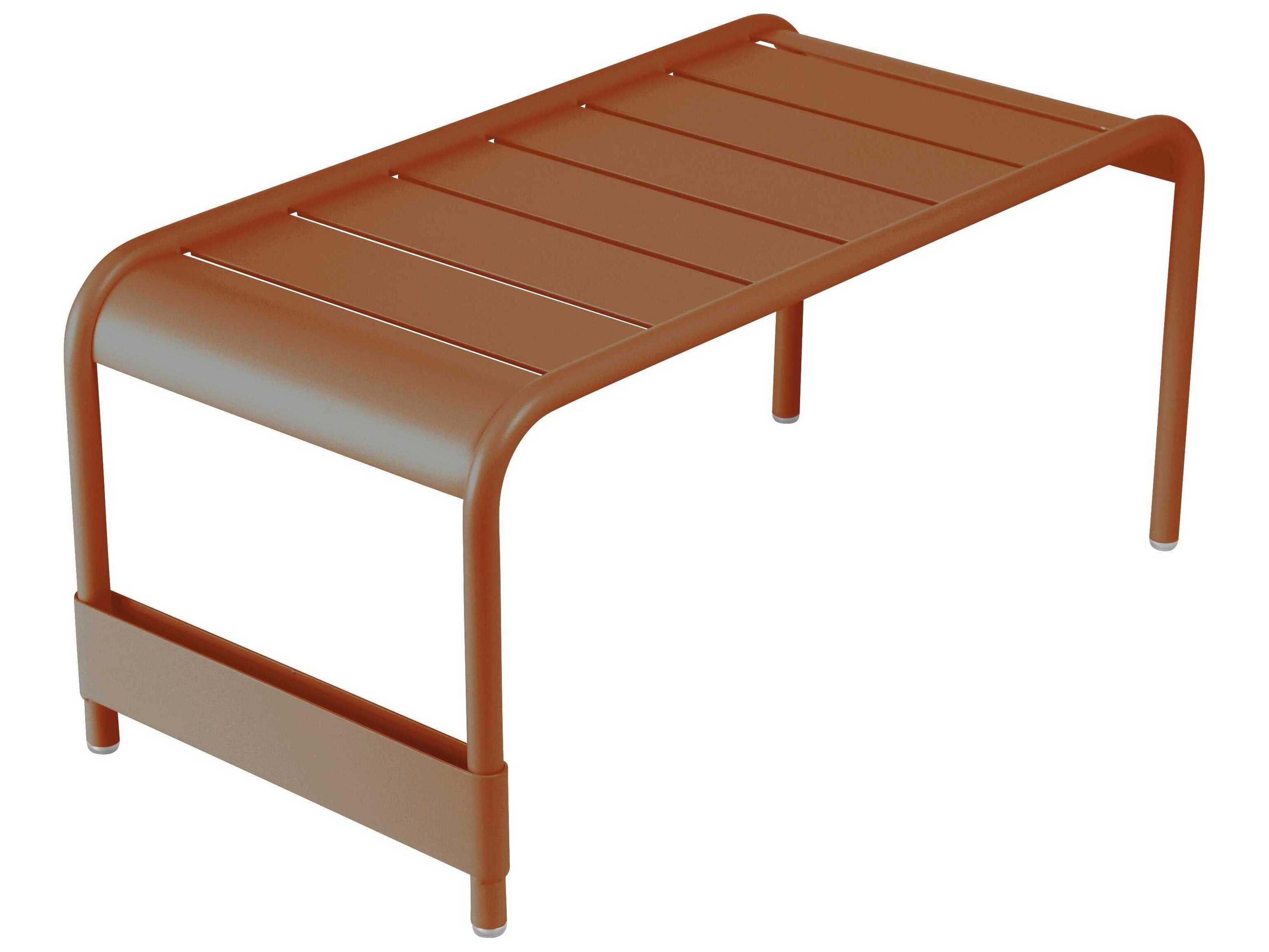 Luxembourg Aluminum Rectangular Coffee Table