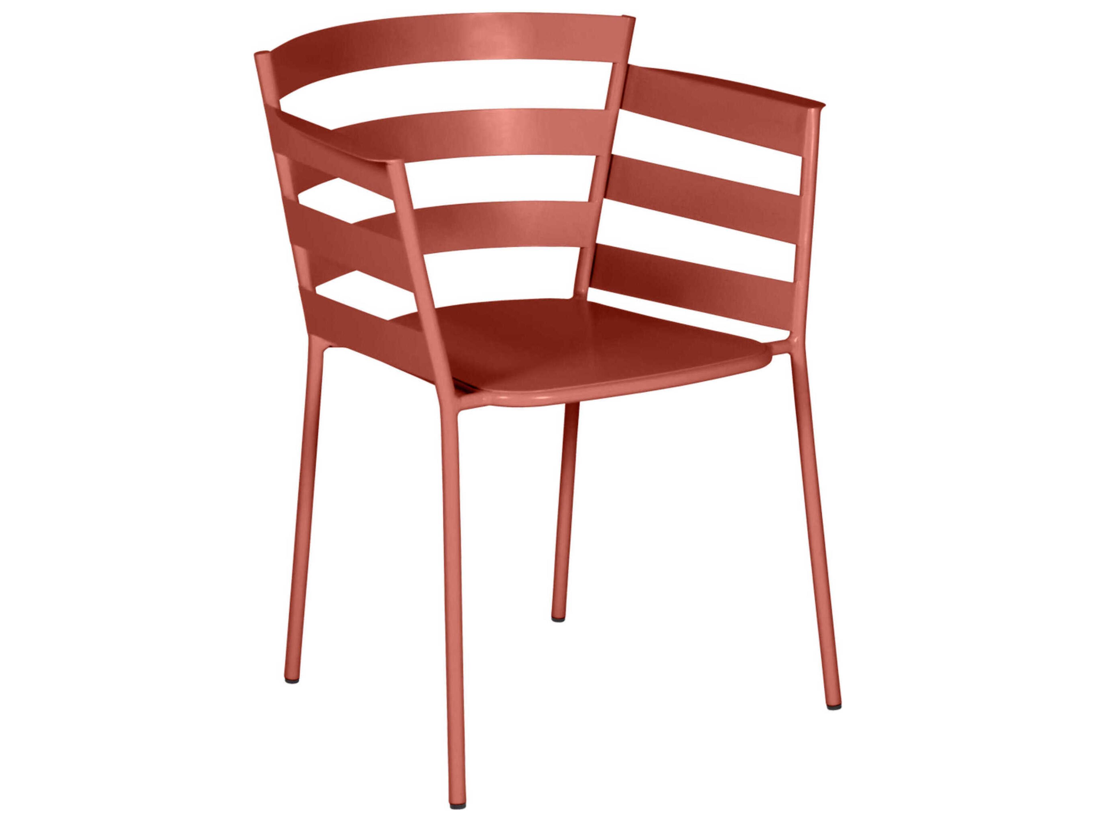 Fermob Rythmic Steel Metal Dining Chair Set of 2