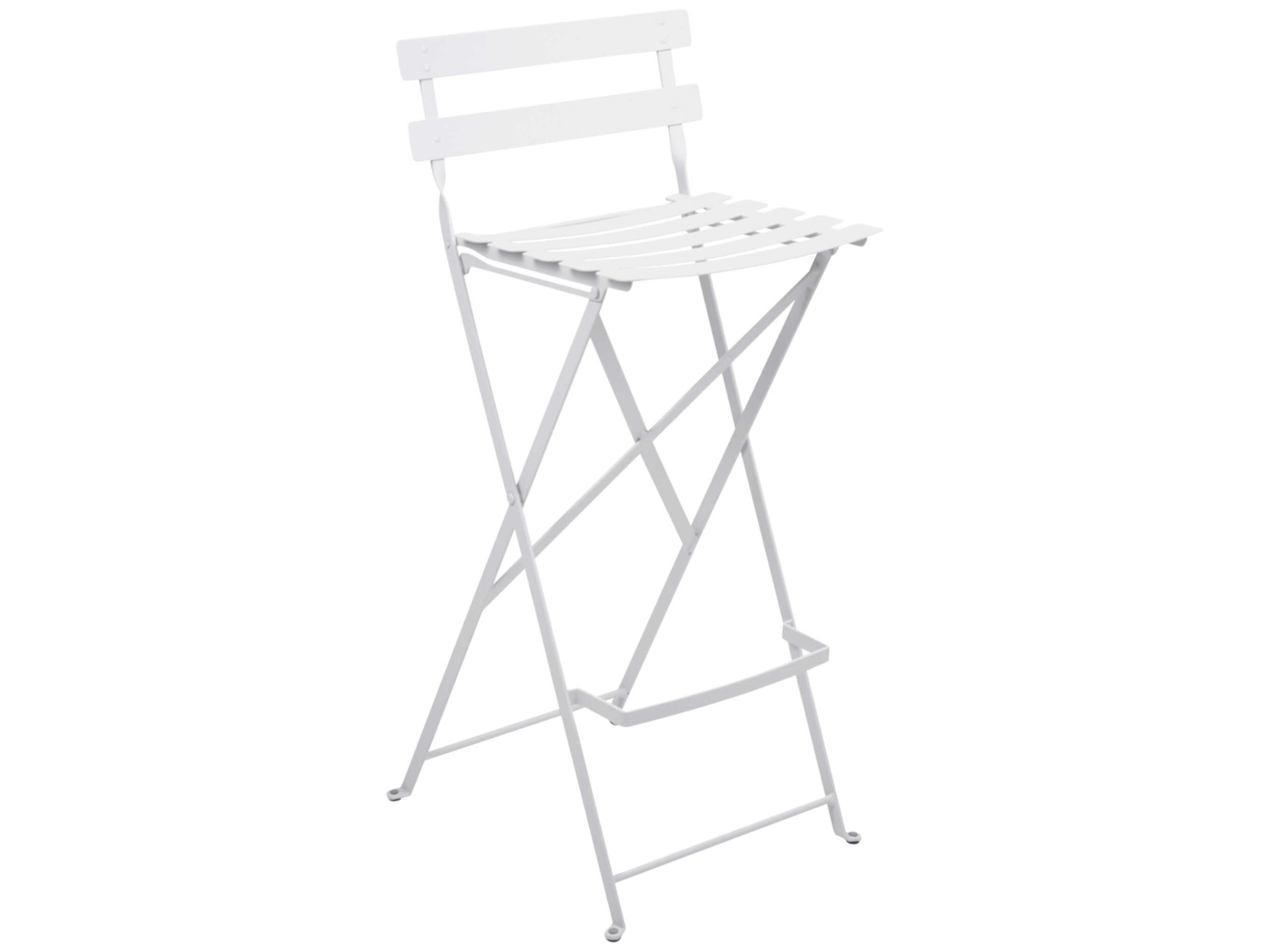 Bistro Steel Metal Bar Stool Set of 2