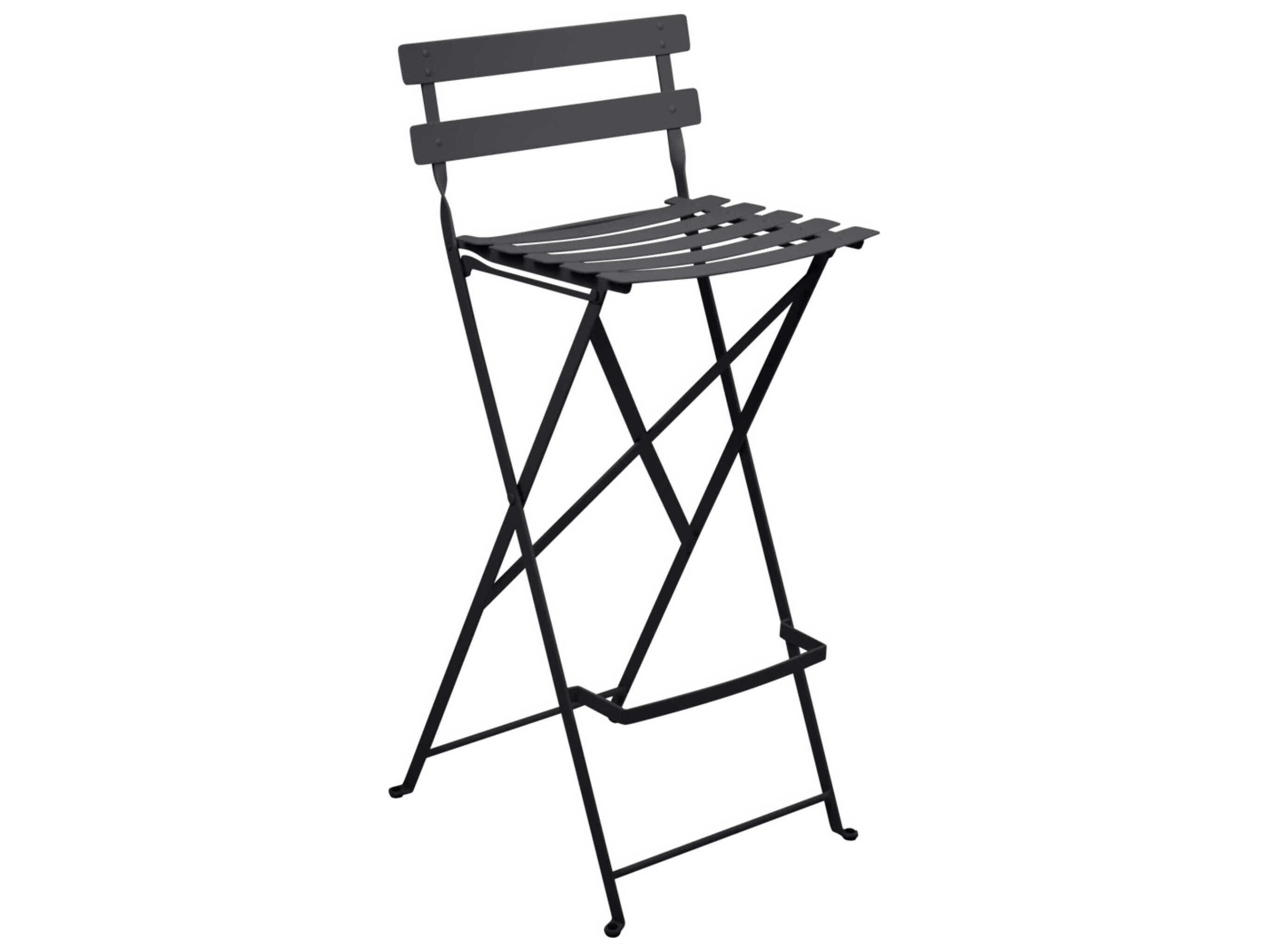 Fermob Bistro Steel Metal Bar Stool Set of 2