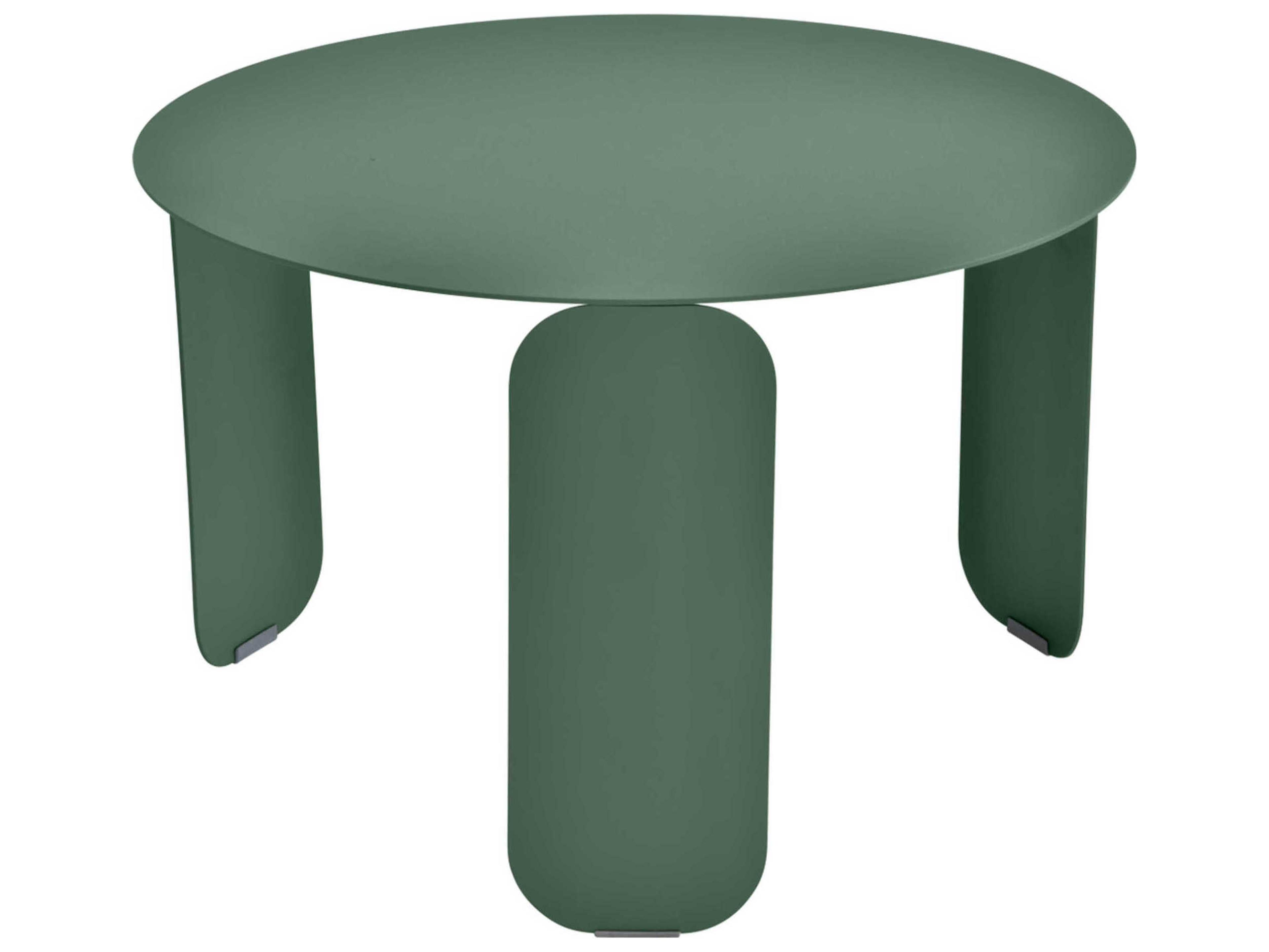BeBop Aluminum Round End Table