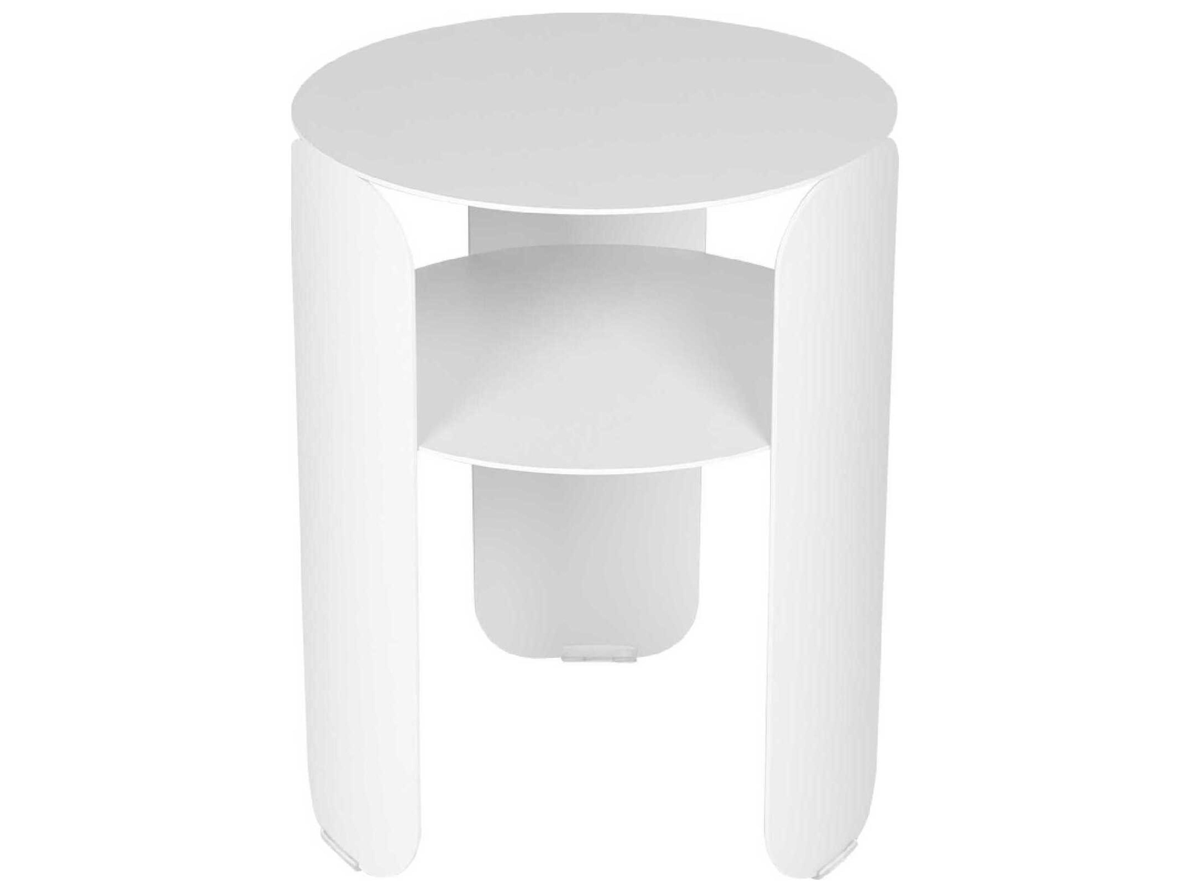 BeBop Aluminum Round End Table
