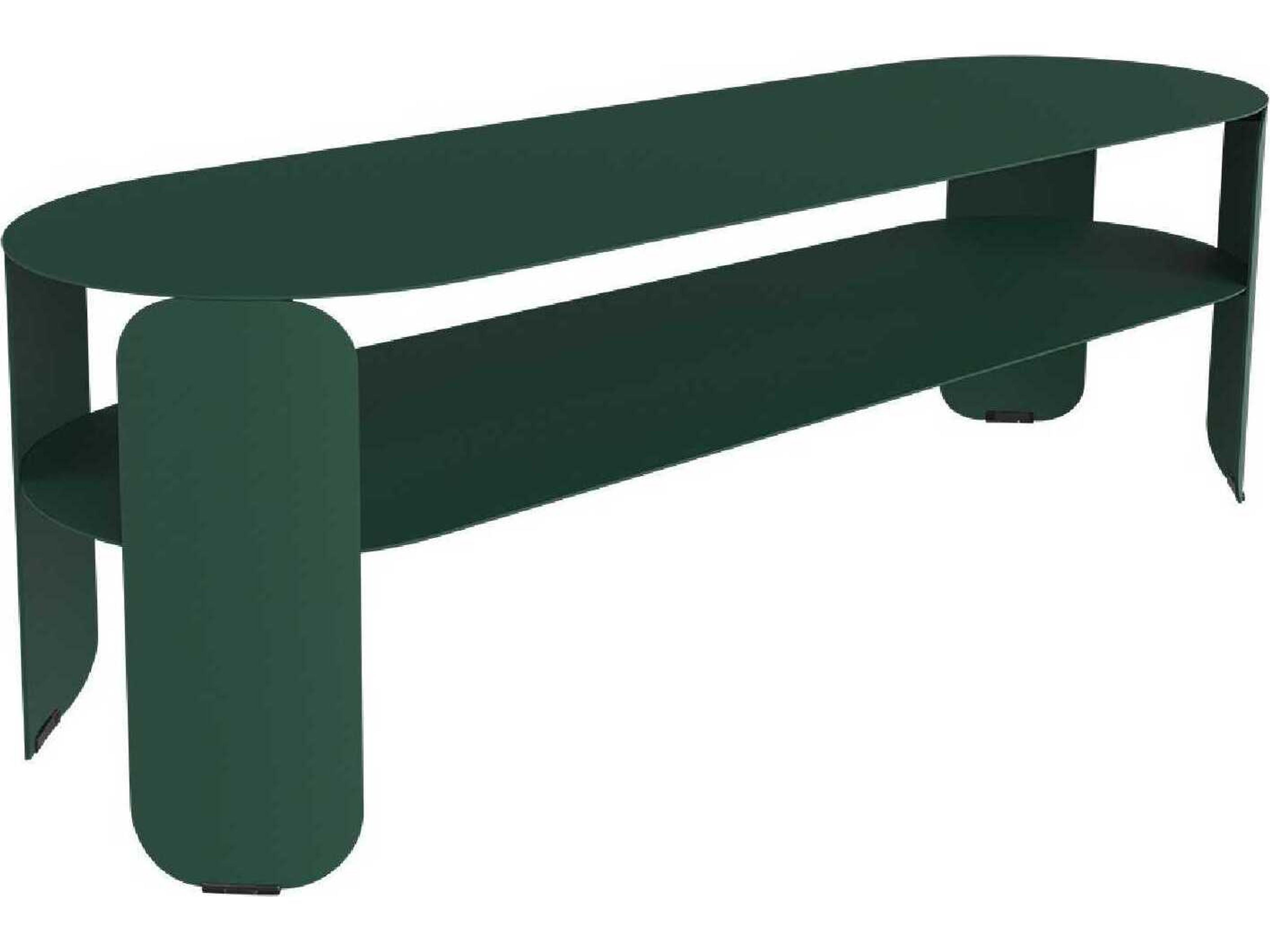 Fermob BeBop Steel Oval Console Table