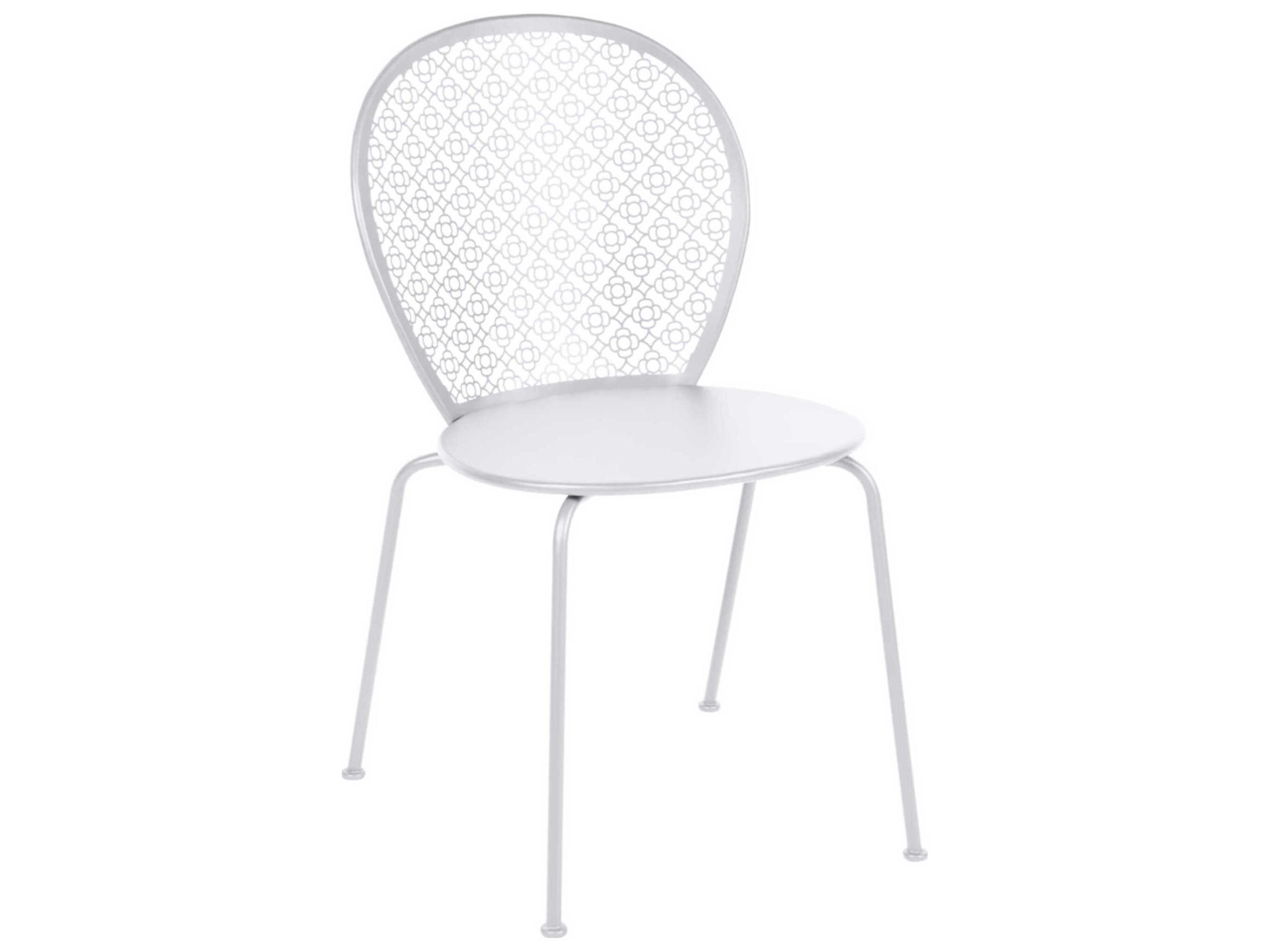 Lorette Steel Metal Dining Chair Set of 2