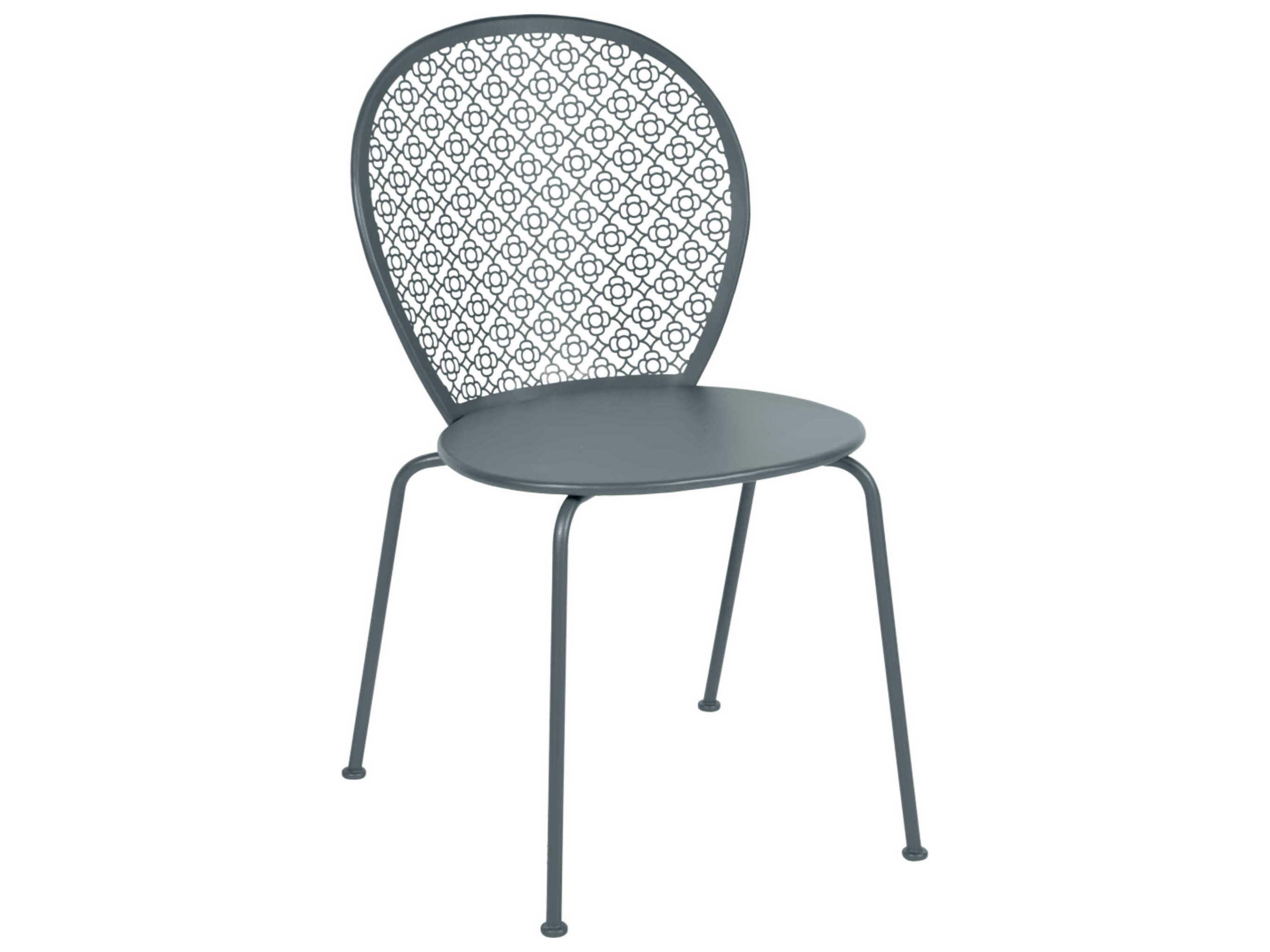 Fermob Lorette Steel Metal Dining Chair Set of 2
