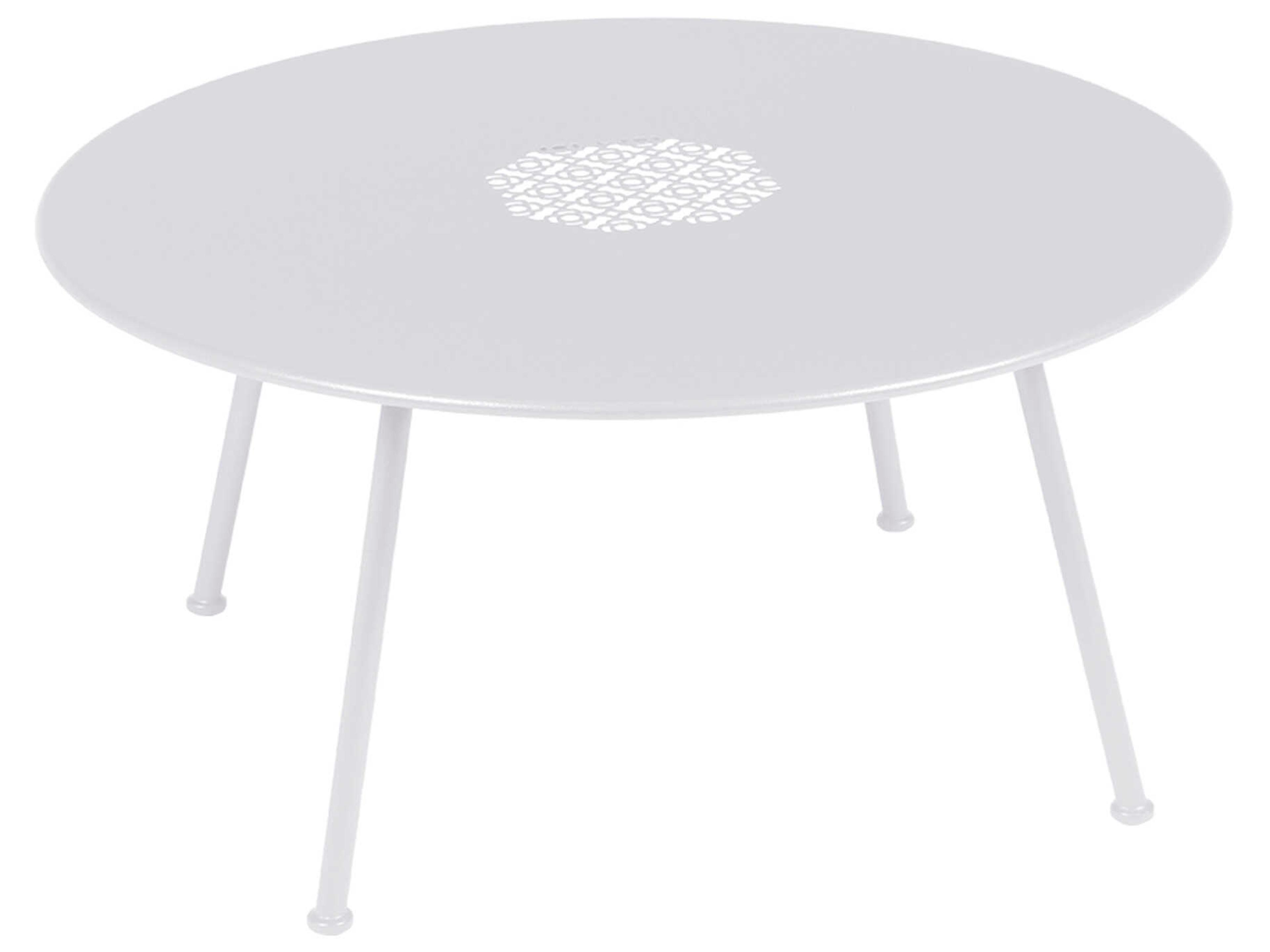 Lorette Steel Round Coffee Table