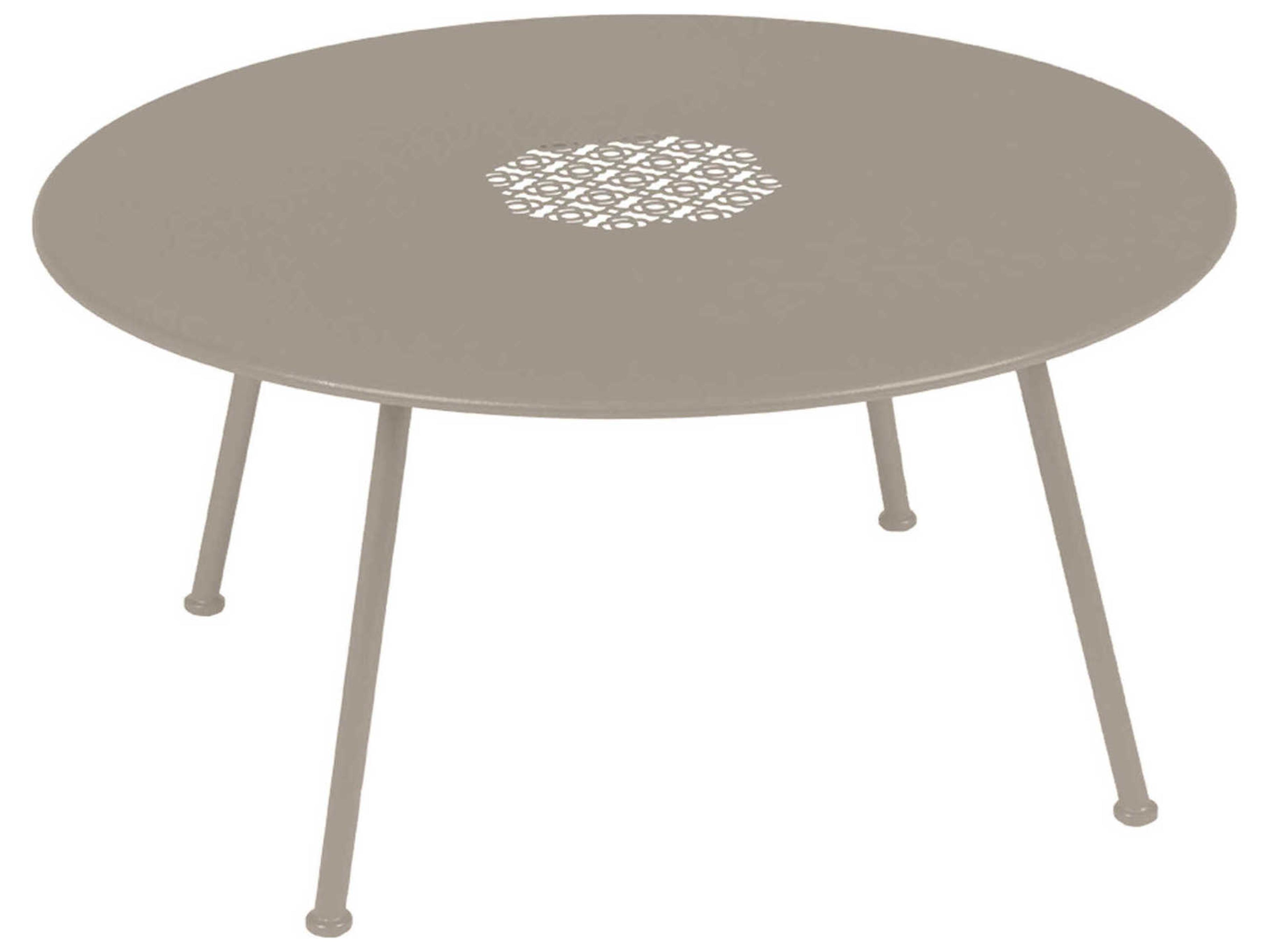 Fermob Lorette Steel Round Coffee Table
